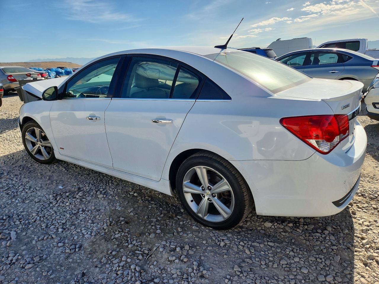 2012 Chevrolet Cruze Lt White vin: 1G1PG5SC3C7100046