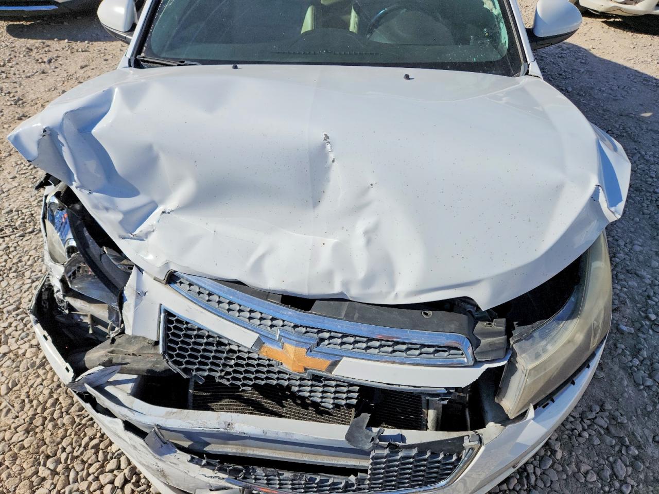 2012 Chevrolet Cruze Lt White vin: 1G1PG5SC3C7100046