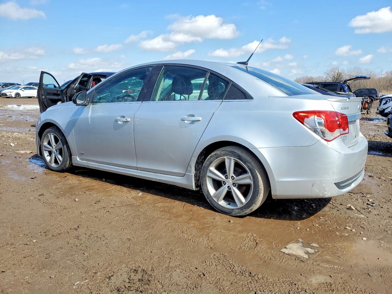 2012 Chevrolet Cruze Lt Silver vin: 1G1PG5SC3C7214385