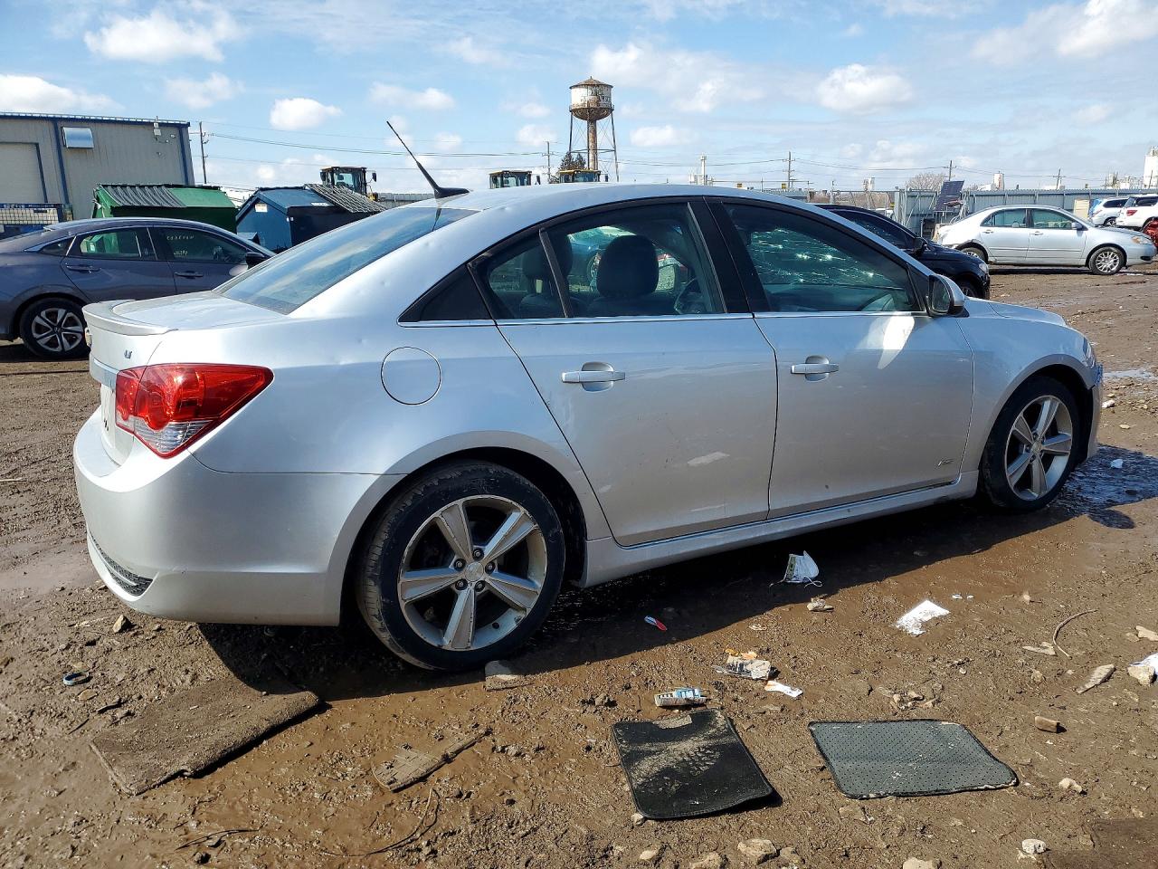 2012 Chevrolet Cruze Lt Silver vin: 1G1PG5SC3C7214385