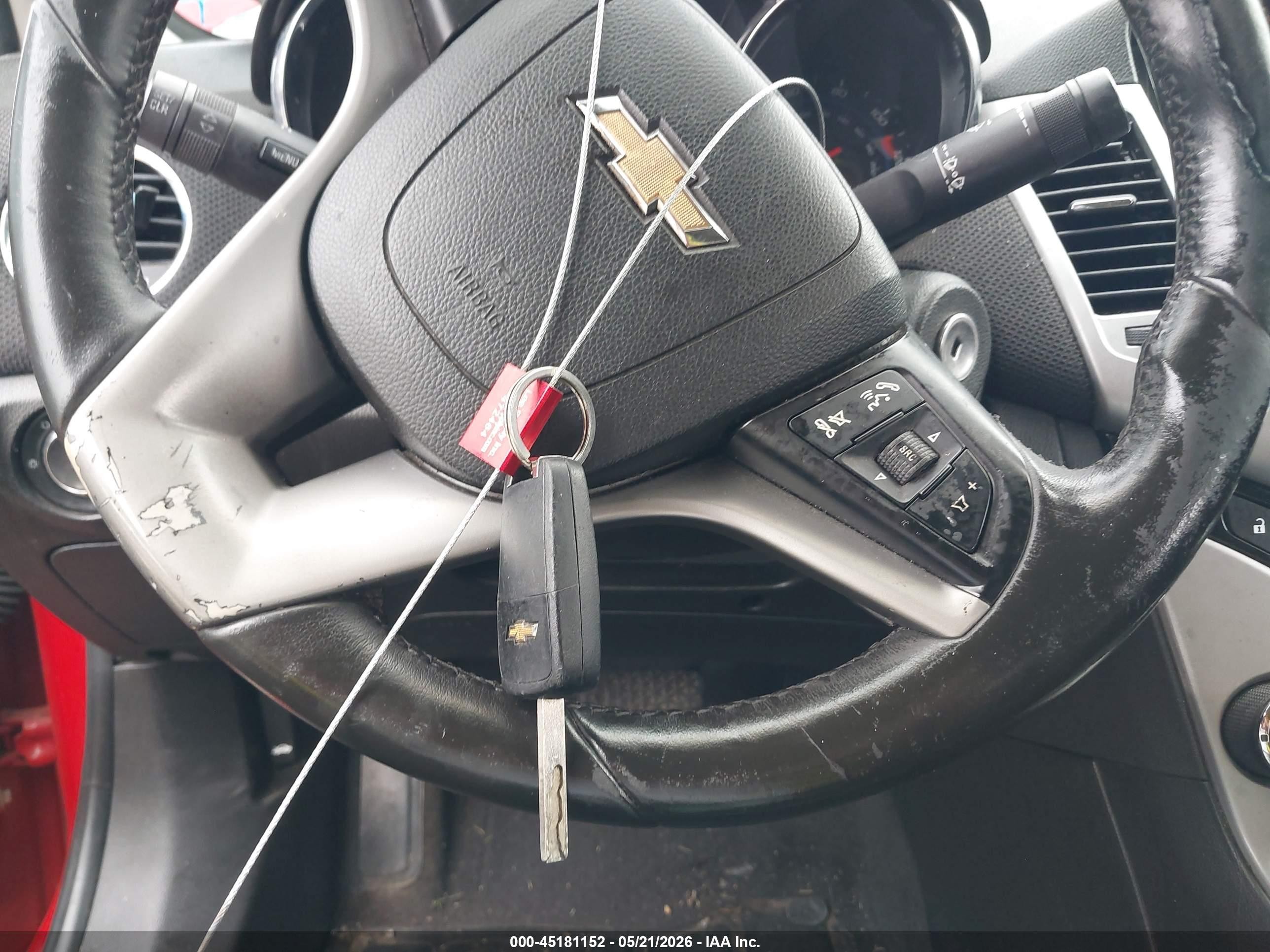 2012 Chevrolet Cruze 2lt Красный vin: 1G1PG5SC3C7234118