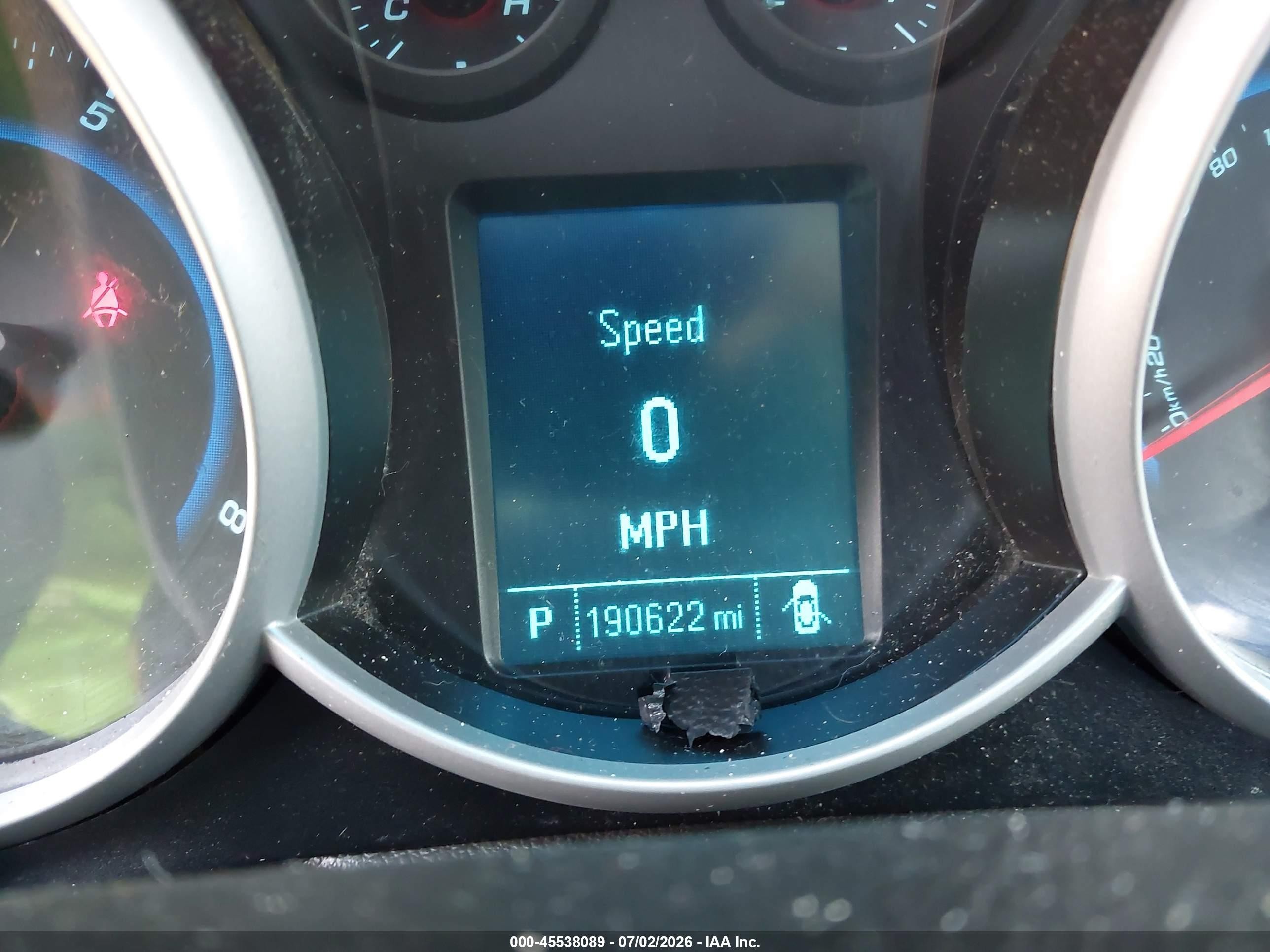 2012 Chevrolet Cruze 2lt Blue vin: 1G1PG5SC3C7282010