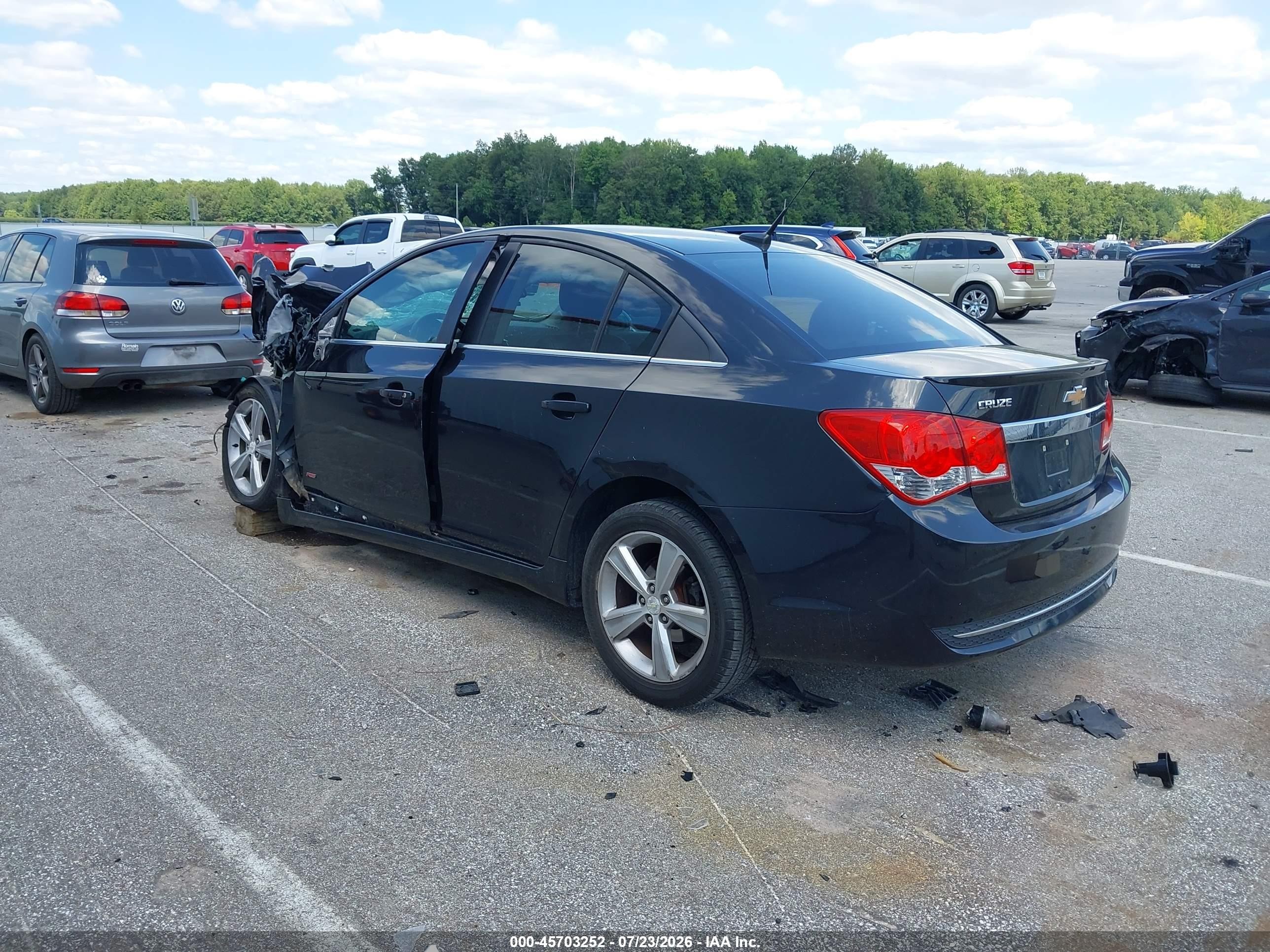 2012 Chevrolet Cruze 2lt Черный vin: 1G1PG5SC3C7358390