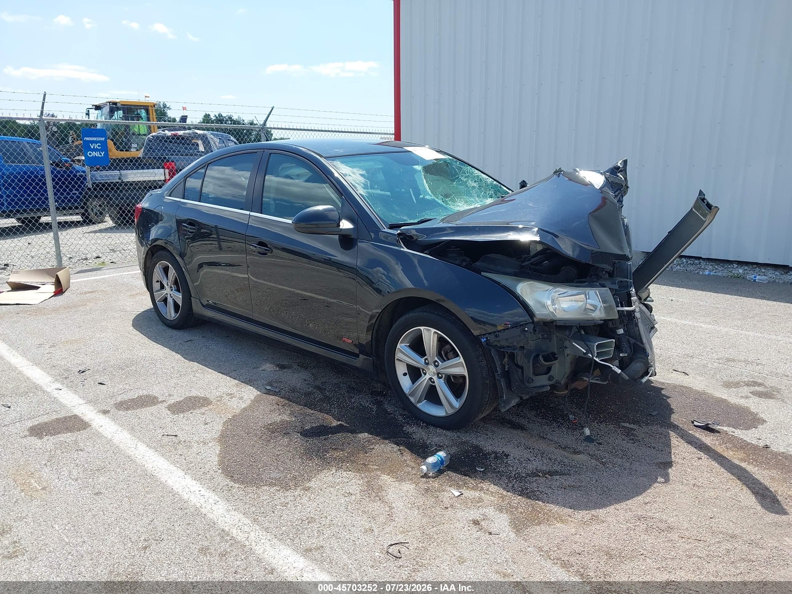 2012 Chevrolet Cruze 2lt Black vin: 1G1PG5SC3C7358390
