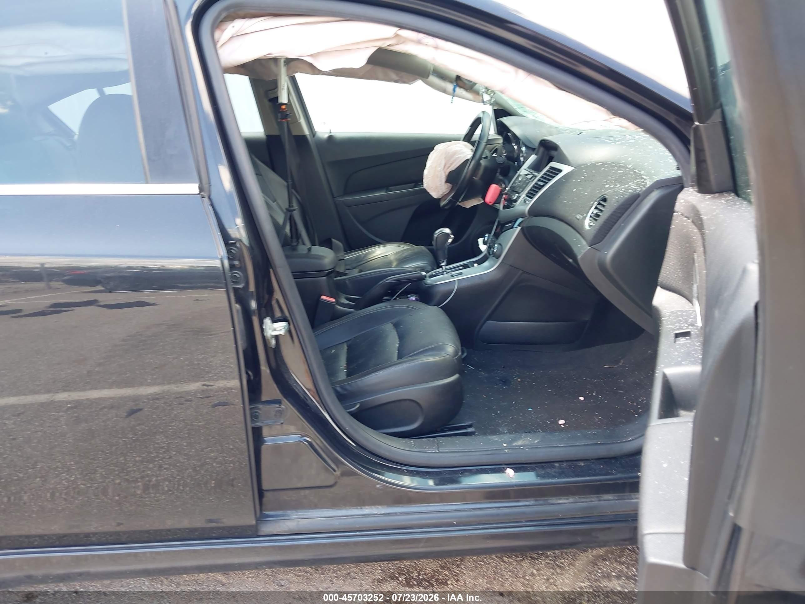 2012 Chevrolet Cruze 2lt Черный vin: 1G1PG5SC3C7358390