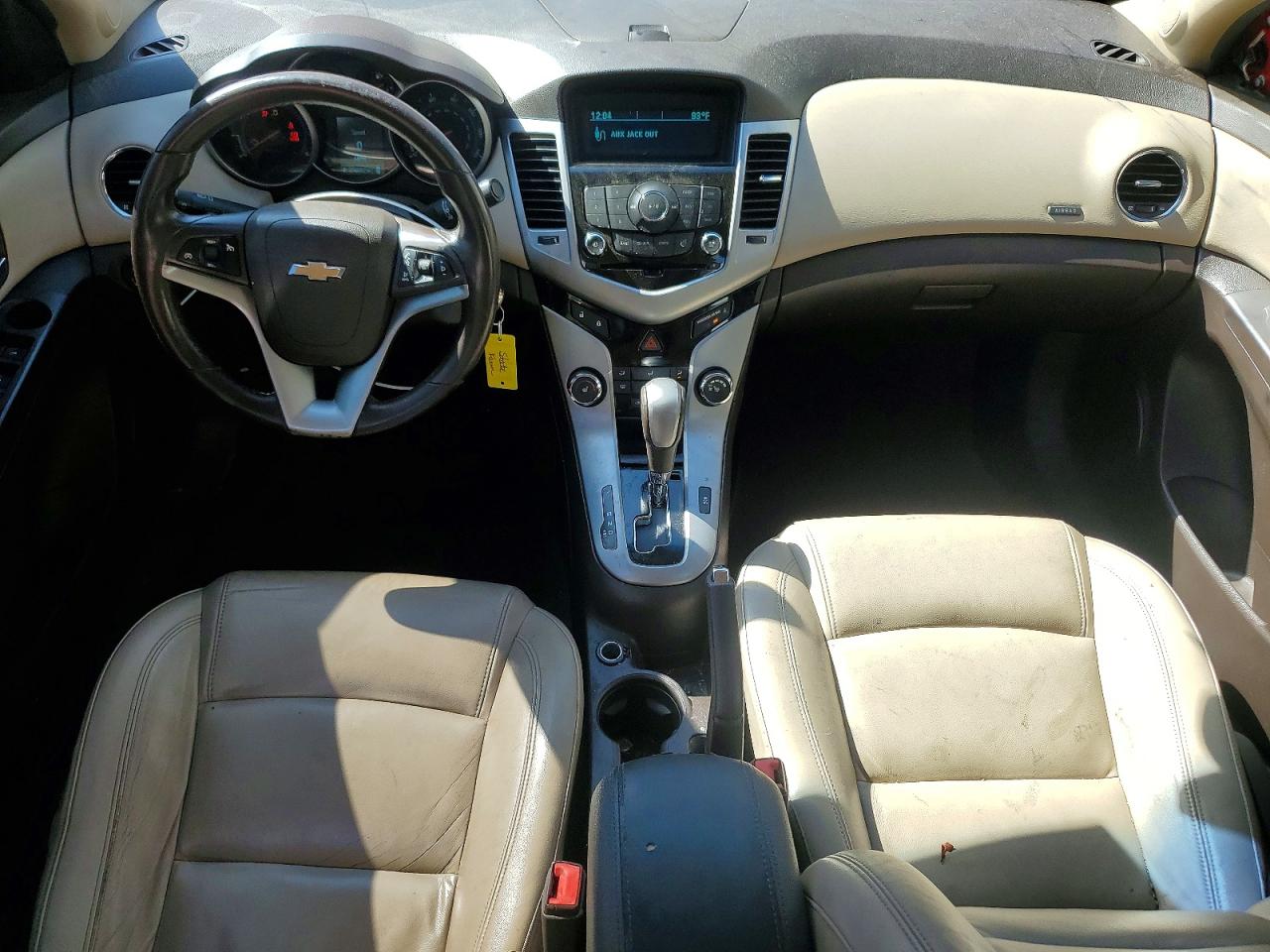 2012 Chevrolet Cruze Lt Red vin: 1G1PG5SC4C7287006