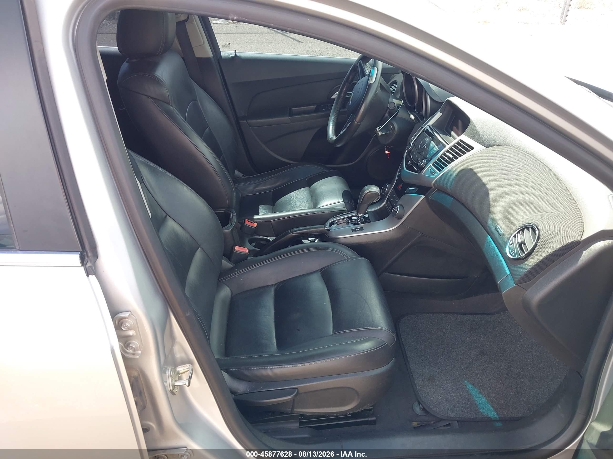 2012 Chevrolet Cruze 2lt Silver vin: 1G1PG5SC4C7289581