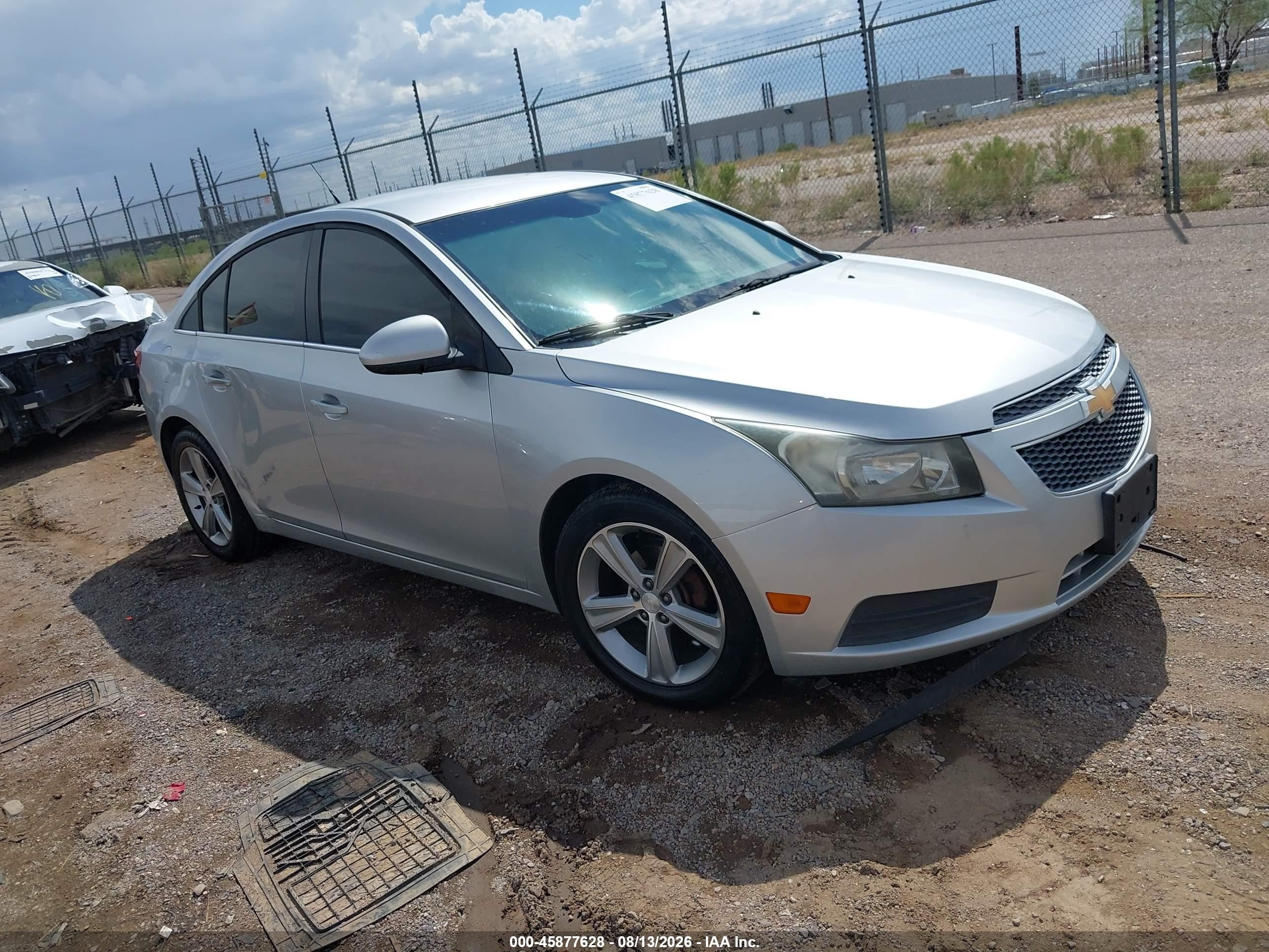 2012 Chevrolet Cruze 2lt Серебряный vin: 1G1PG5SC4C7289581