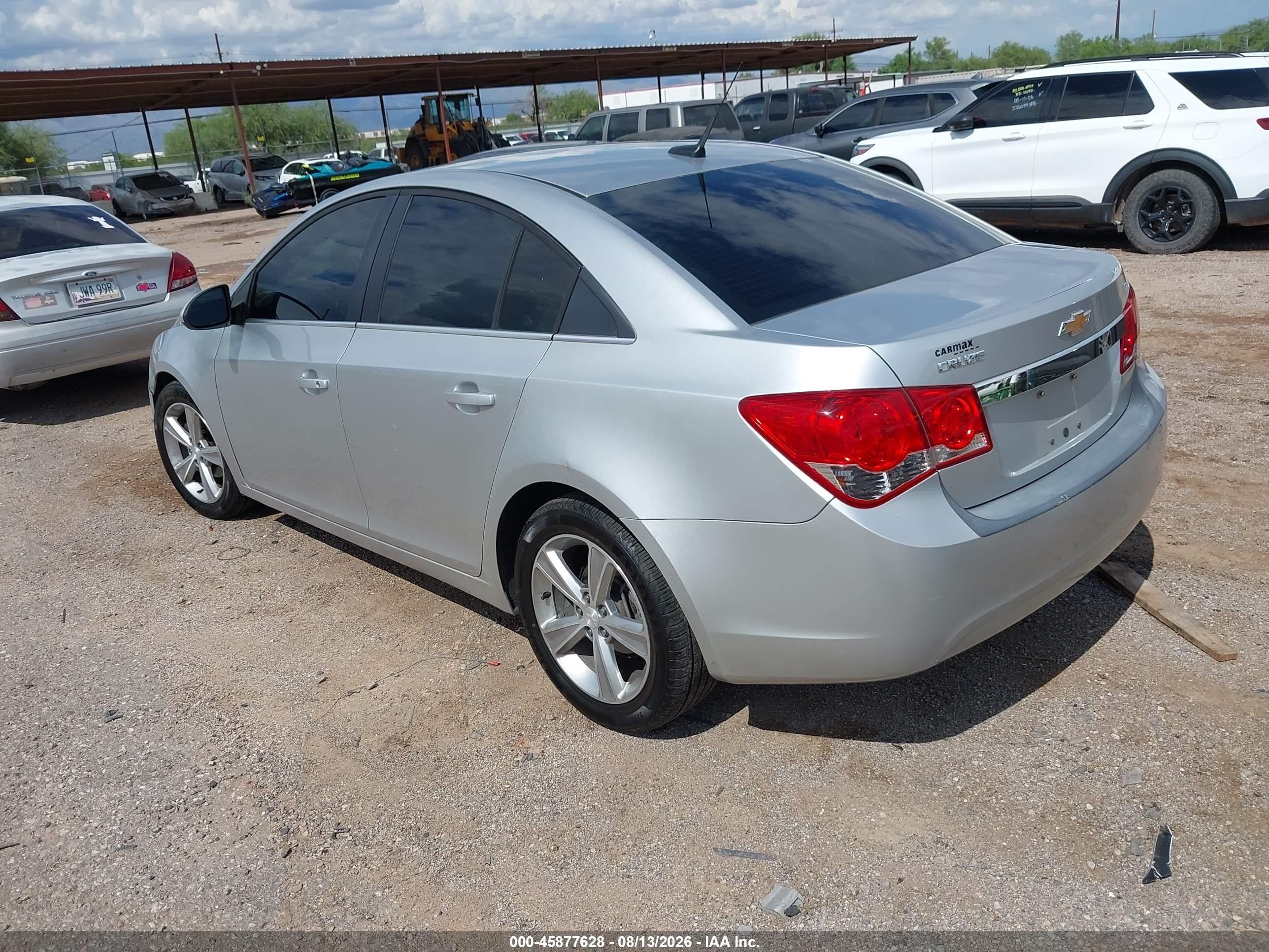 2012 Chevrolet Cruze 2lt Silver vin: 1G1PG5SC4C7289581