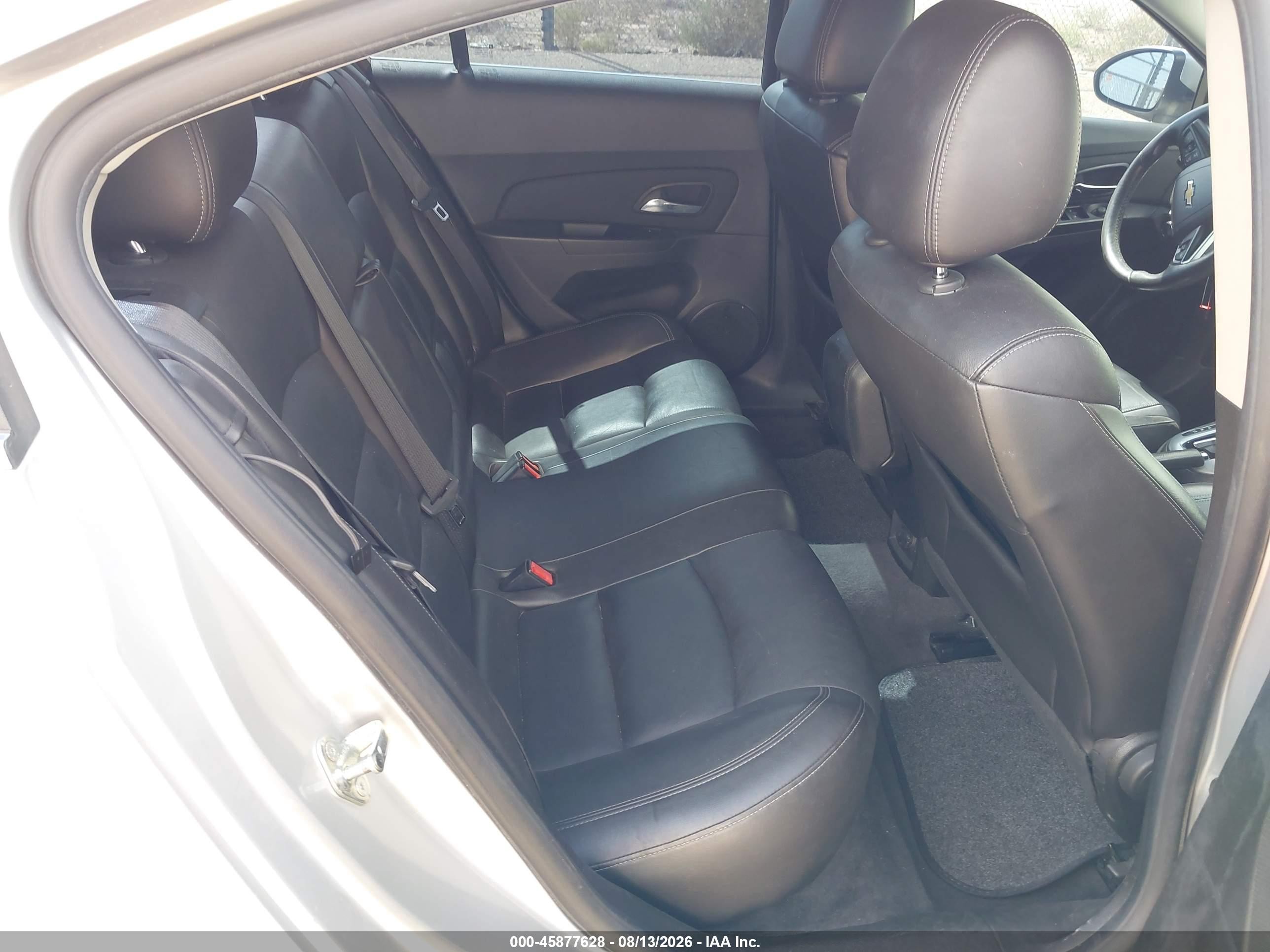 2012 Chevrolet Cruze 2lt Silver vin: 1G1PG5SC4C7289581