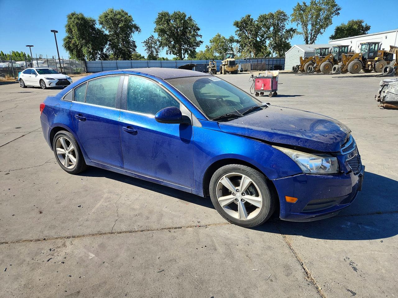 2012 Chevrolet Cruze Lt Blue vin: 1G1PG5SC4C7305584