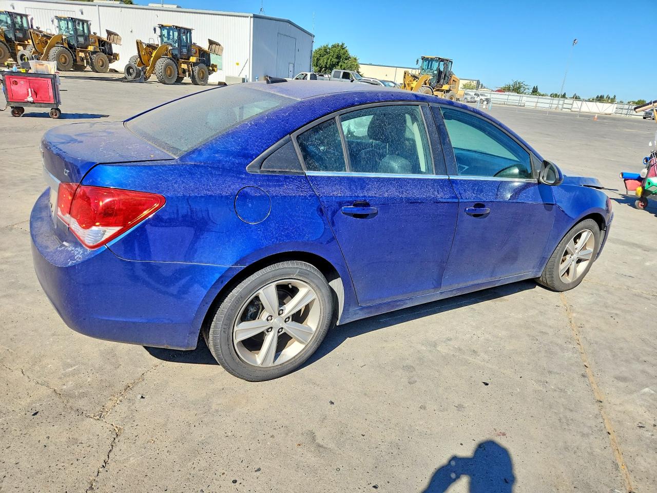 2012 Chevrolet Cruze Lt Blue vin: 1G1PG5SC4C7305584