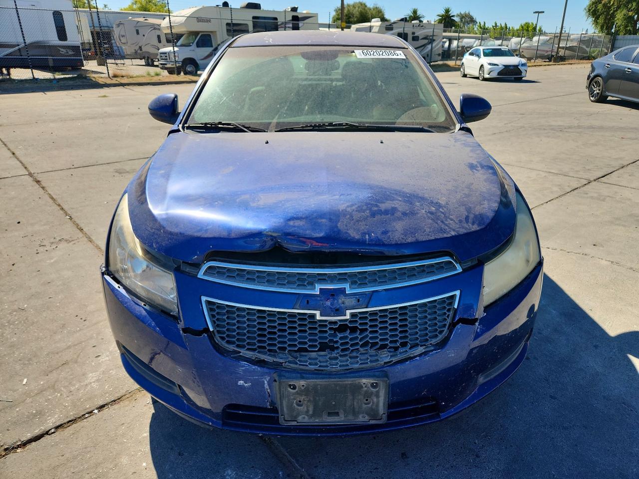 2012 Chevrolet Cruze Lt Blue vin: 1G1PG5SC4C7305584