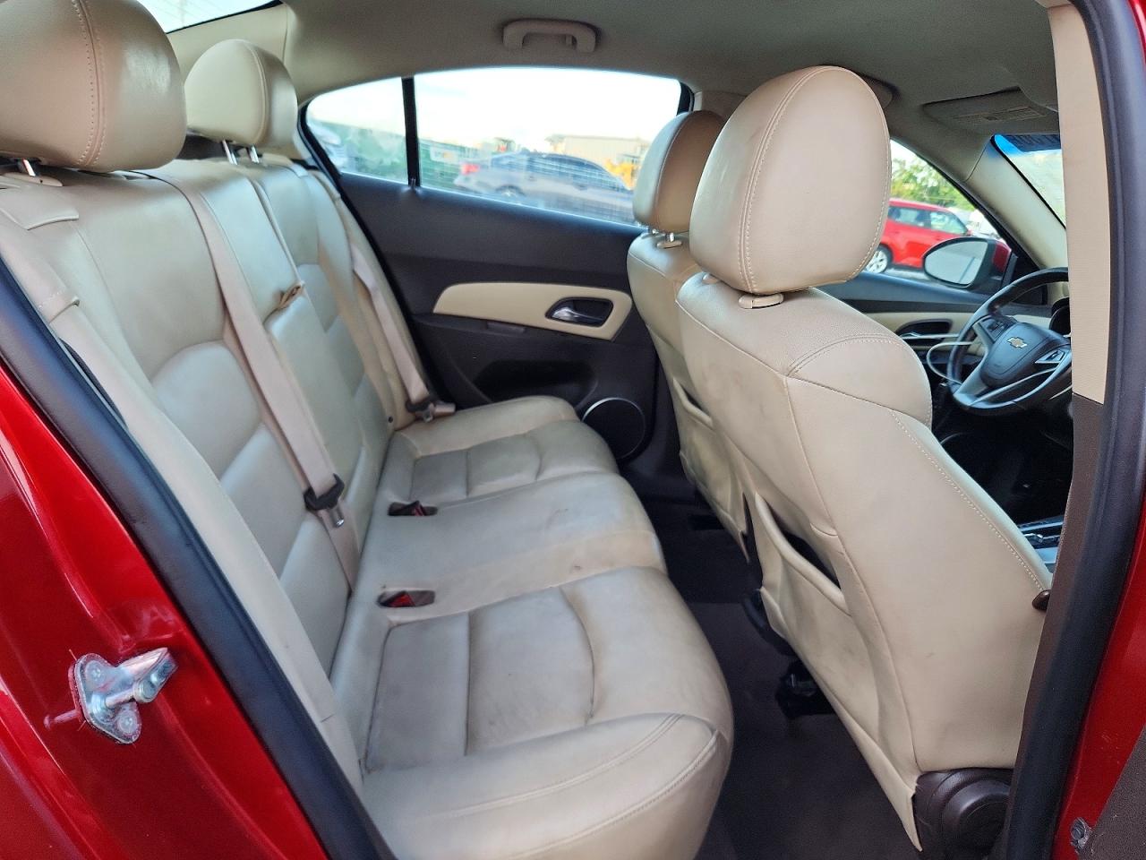 2012 Chevrolet Cruze Lt Red vin: 1G1PG5SC5C7128950