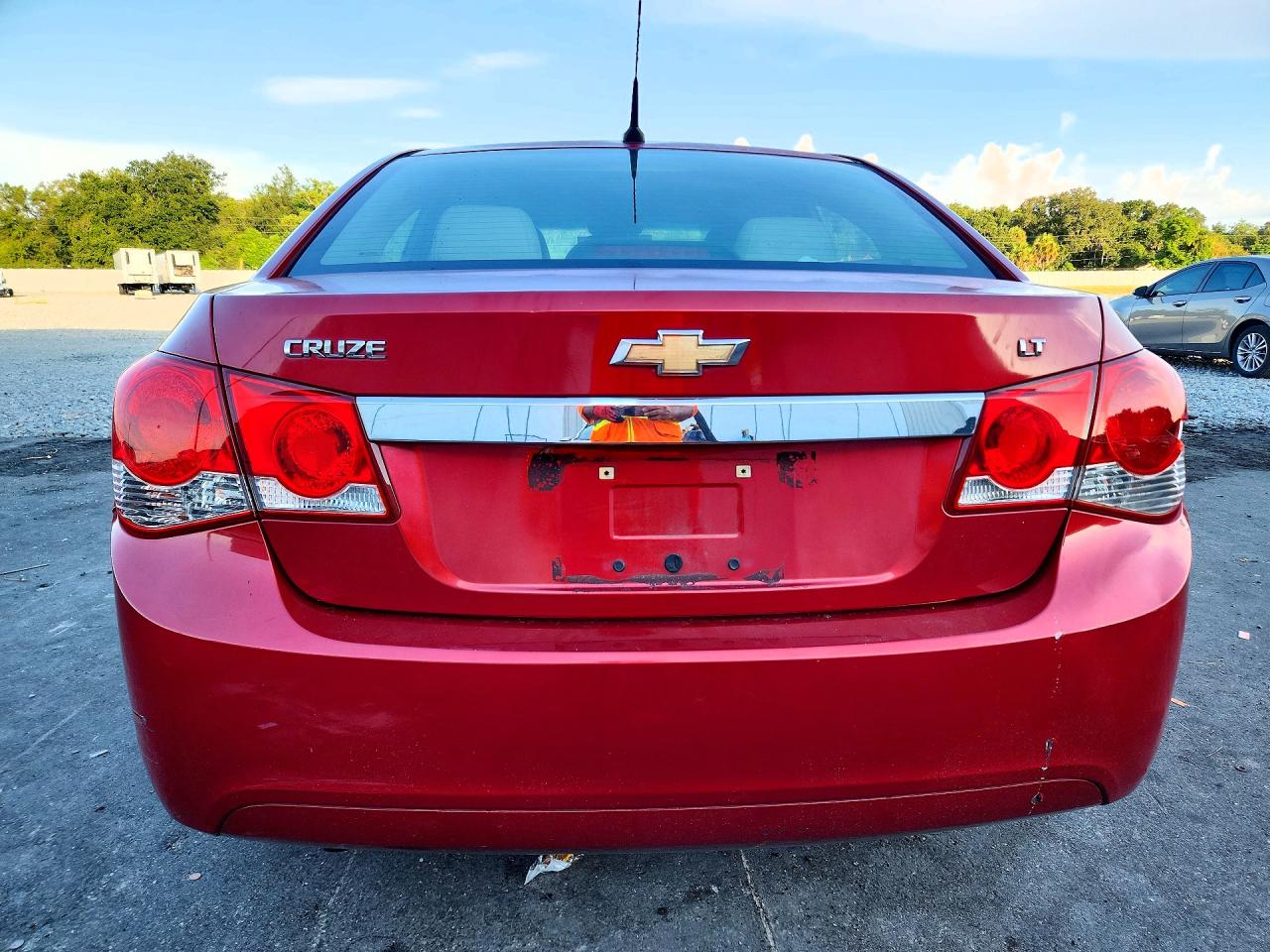 2012 Chevrolet Cruze Lt Red vin: 1G1PG5SC5C7128950