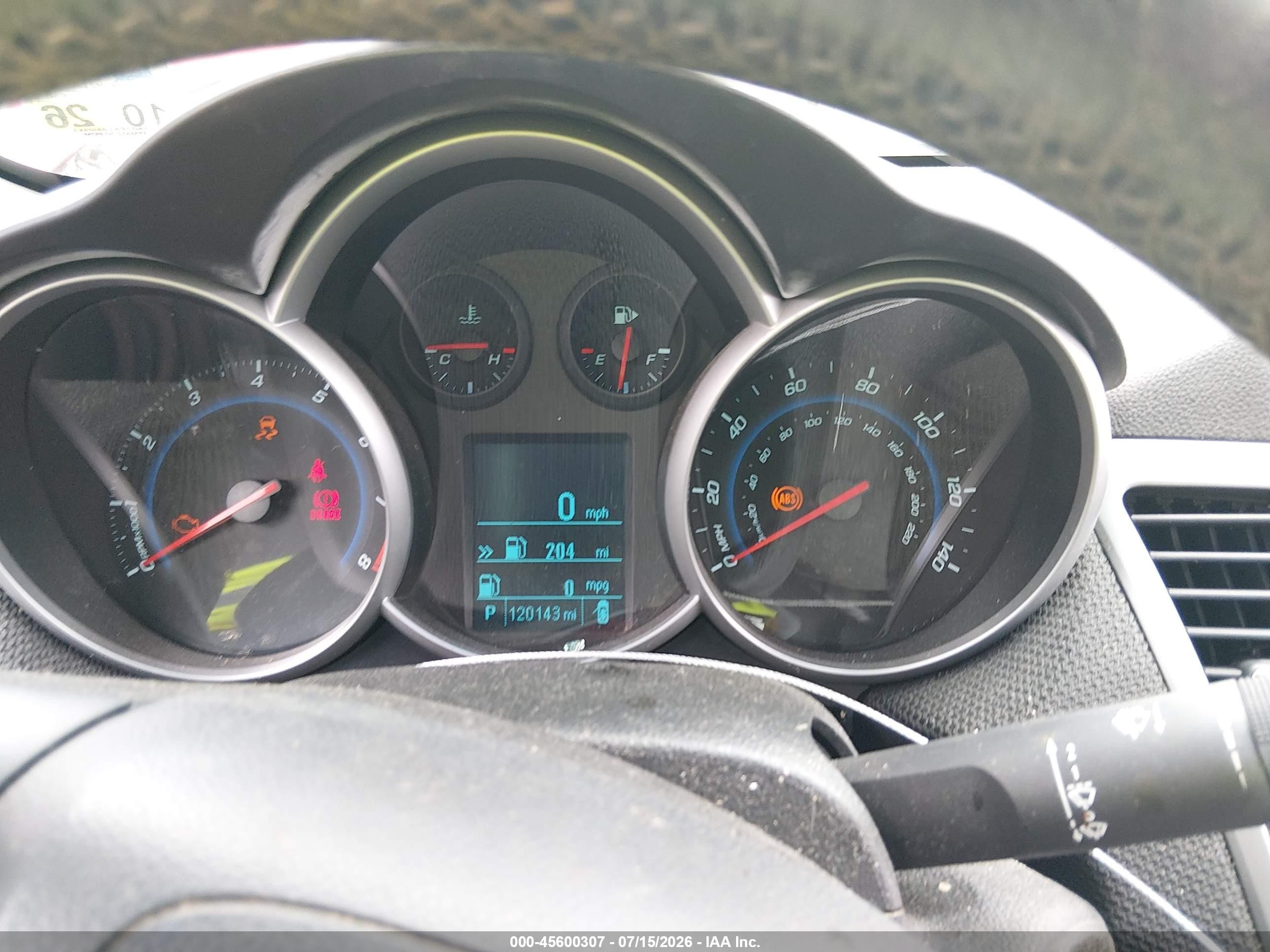 2012 Chevrolet Cruze 2lt Красный vin: 1G1PG5SC5C7165125