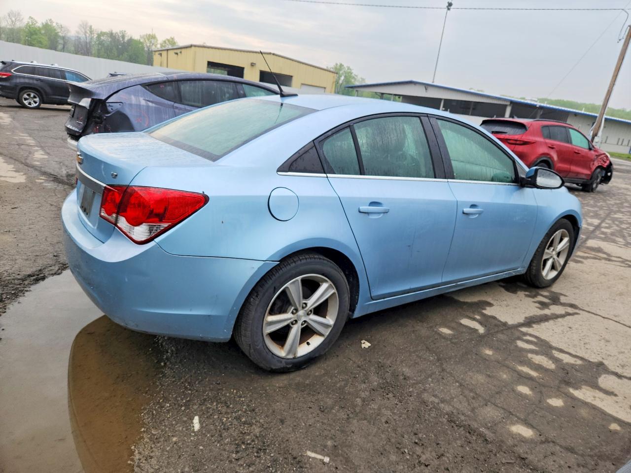 2012 Chevrolet Cruze Lt Синий vin: 1G1PG5SC5C7169501