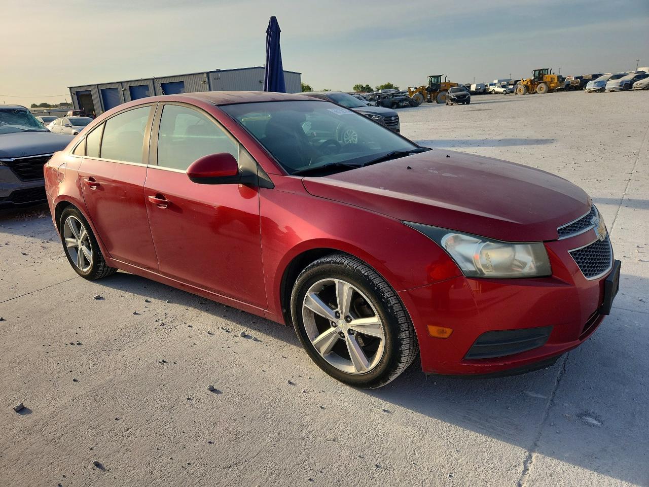 2012 Chevrolet Cruze Lt Red vin: 1G1PG5SC5C7184595