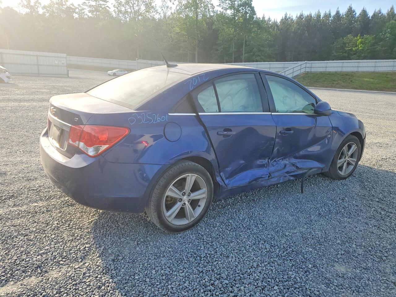 2012 Chevrolet Cruze Blue vin: 1G1PG5SC5C7333250