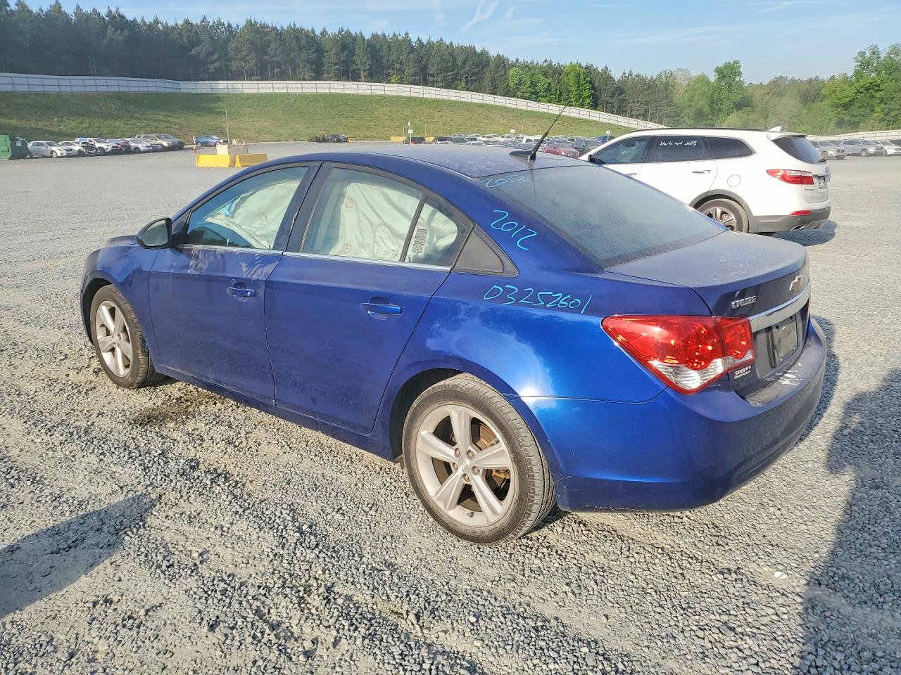 2012 Chevrolet Cruze Blue vin: 1G1PG5SC5C7333250