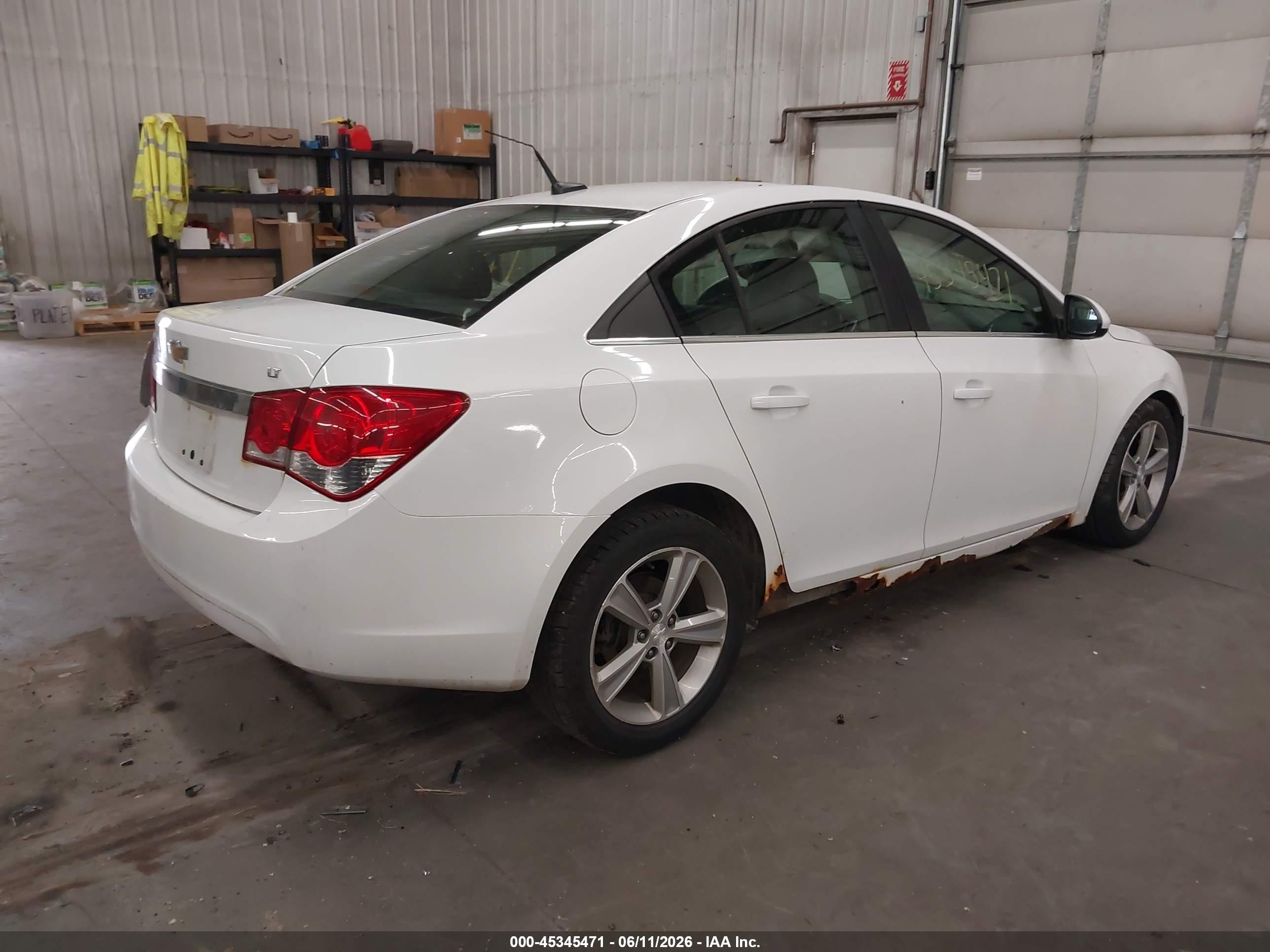 2012 Chevrolet Cruze 2lt White vin: 1G1PG5SC6C7243816