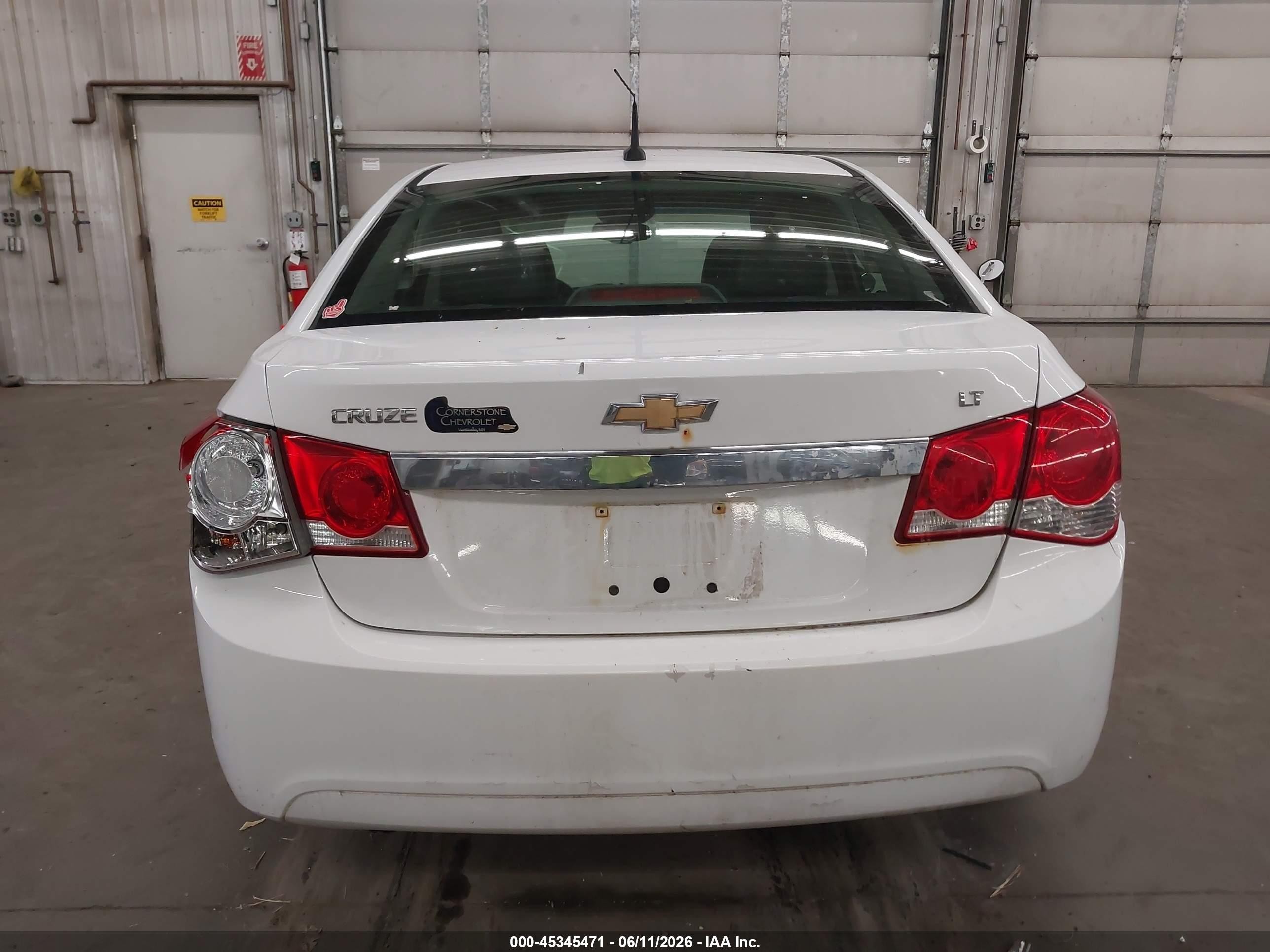 2012 Chevrolet Cruze 2lt White vin: 1G1PG5SC6C7243816