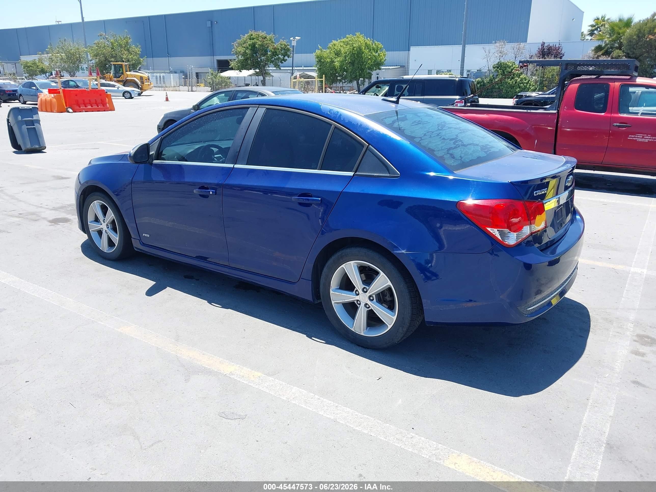 2012 Chevrolet Cruze 2lt Blue vin: 1G1PG5SC6C7252399