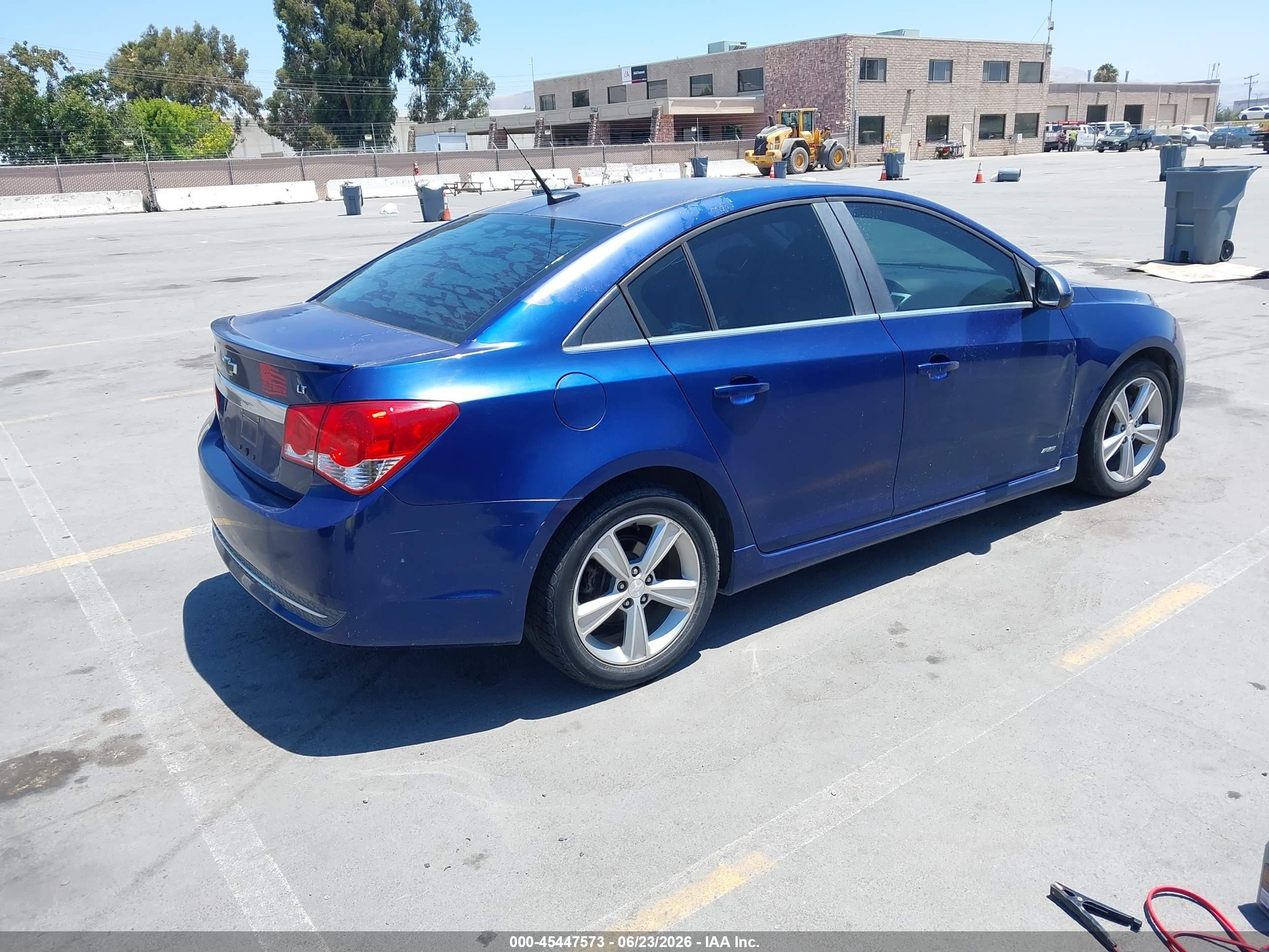 2012 Chevrolet Cruze 2lt Blue vin: 1G1PG5SC6C7252399