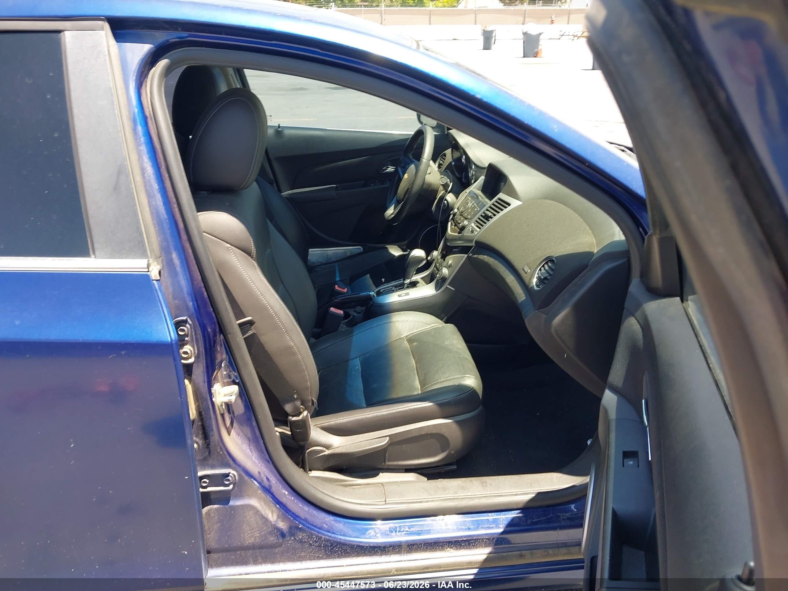 2012 Chevrolet Cruze 2lt Blue vin: 1G1PG5SC6C7252399