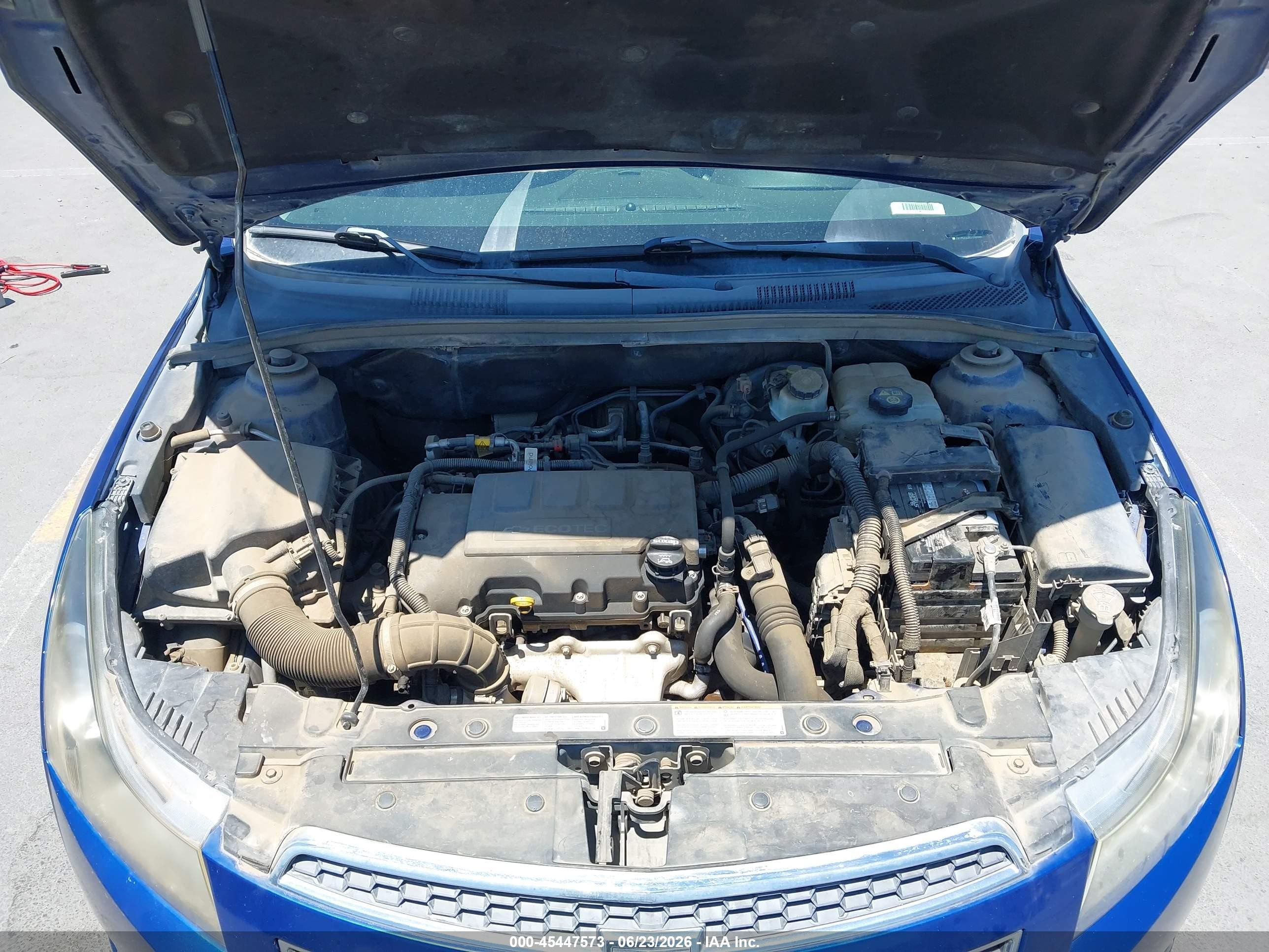 2012 Chevrolet Cruze 2lt Blue vin: 1G1PG5SC6C7252399