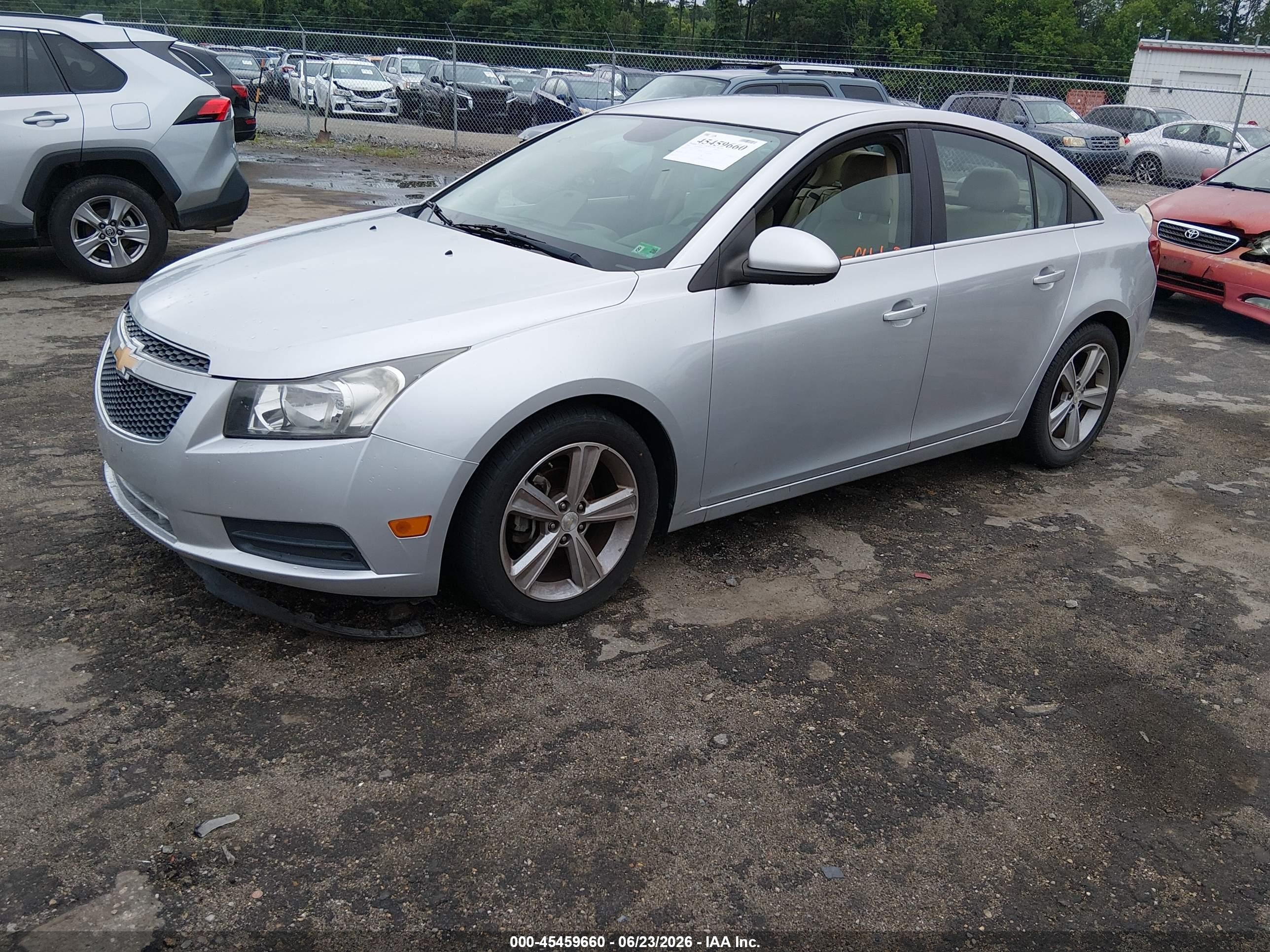 2012 Chevrolet Cruze 2lt Серебряный vin: 1G1PG5SC6C7359517