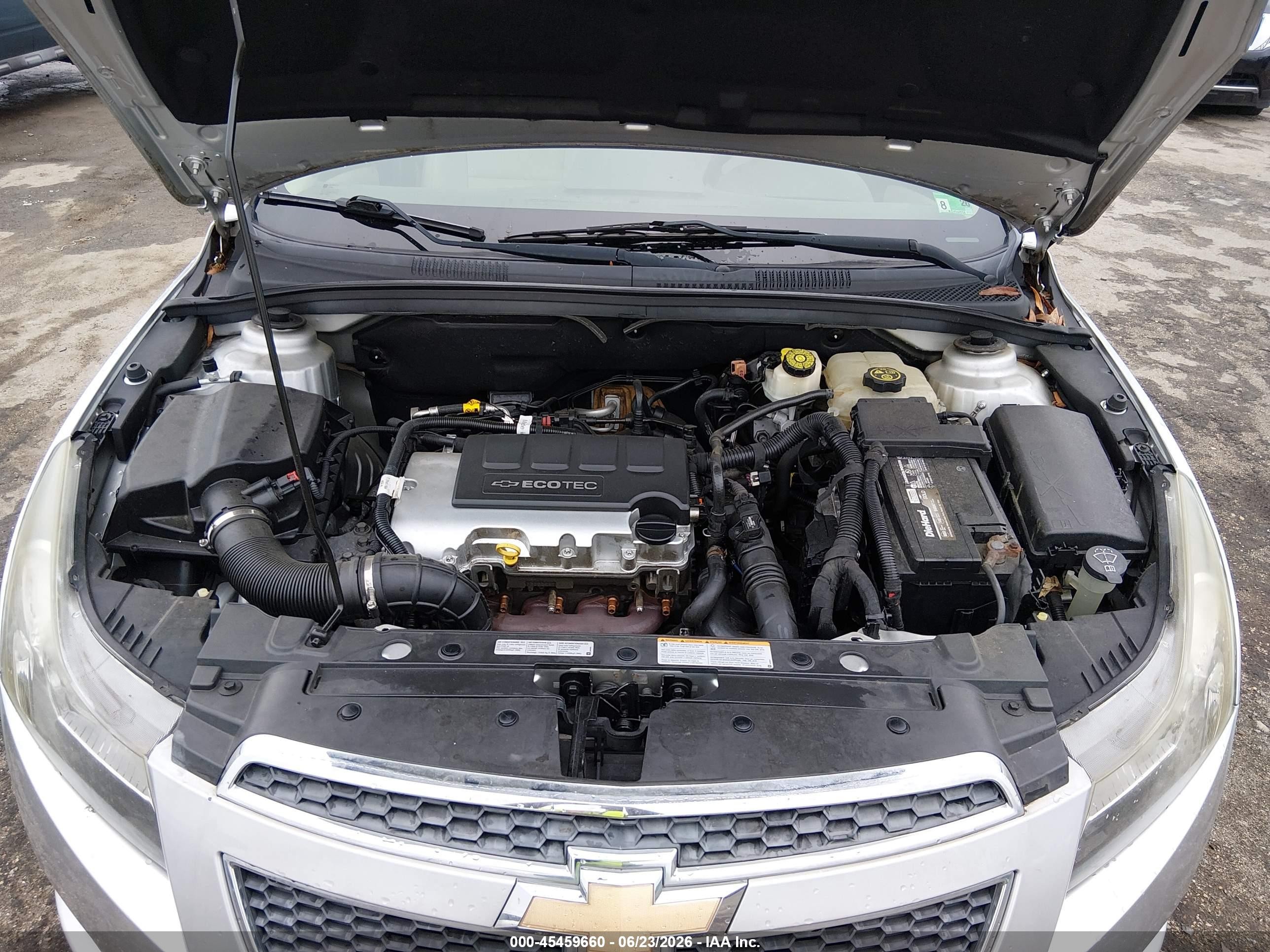 2012 Chevrolet Cruze 2lt Серебряный vin: 1G1PG5SC6C7359517