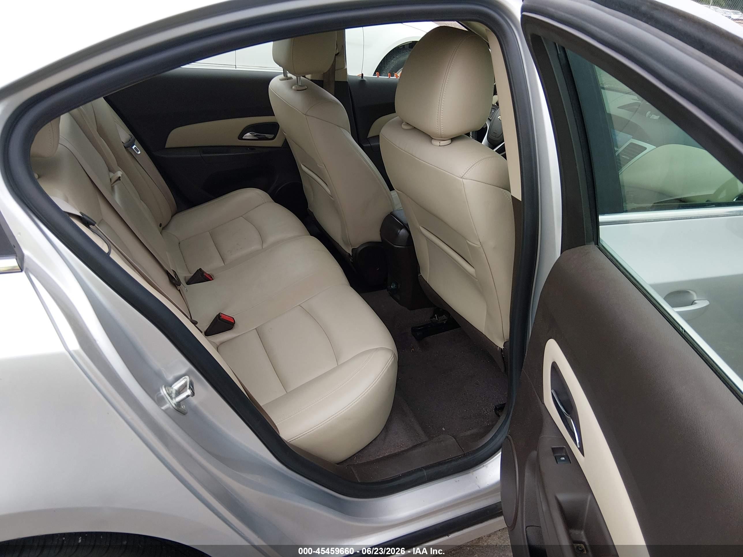 2012 Chevrolet Cruze 2lt Серебряный vin: 1G1PG5SC6C7359517