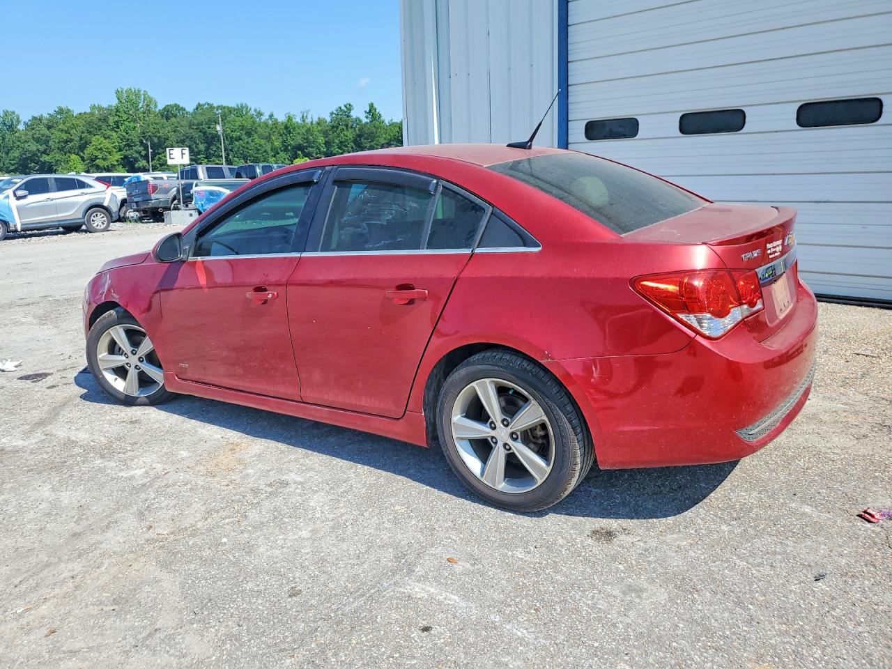 2012 Chevrolet Cruze Lt Burgundy vin: 1G1PG5SC7C7127007