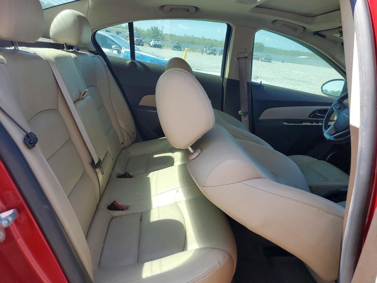 2012 Chevrolet Cruze Lt Burgundy vin: 1G1PG5SC7C7127007