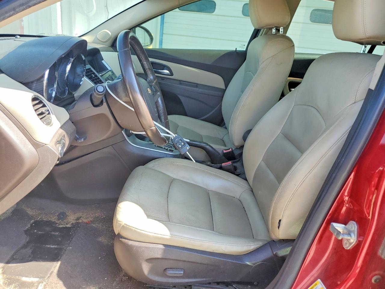 2012 Chevrolet Cruze Lt Burgundy vin: 1G1PG5SC7C7127007