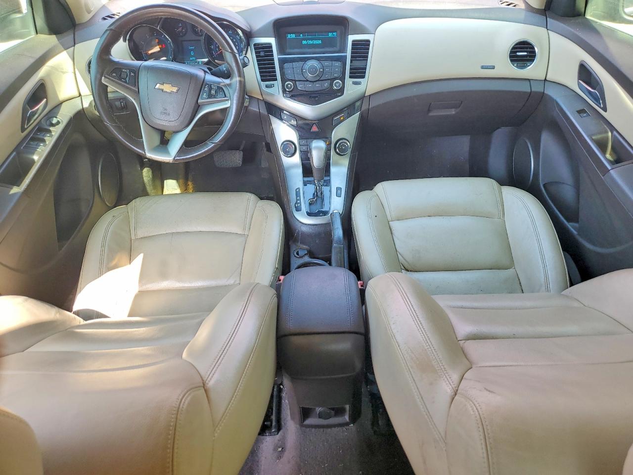 2012 Chevrolet Cruze Lt Burgundy vin: 1G1PG5SC7C7127007