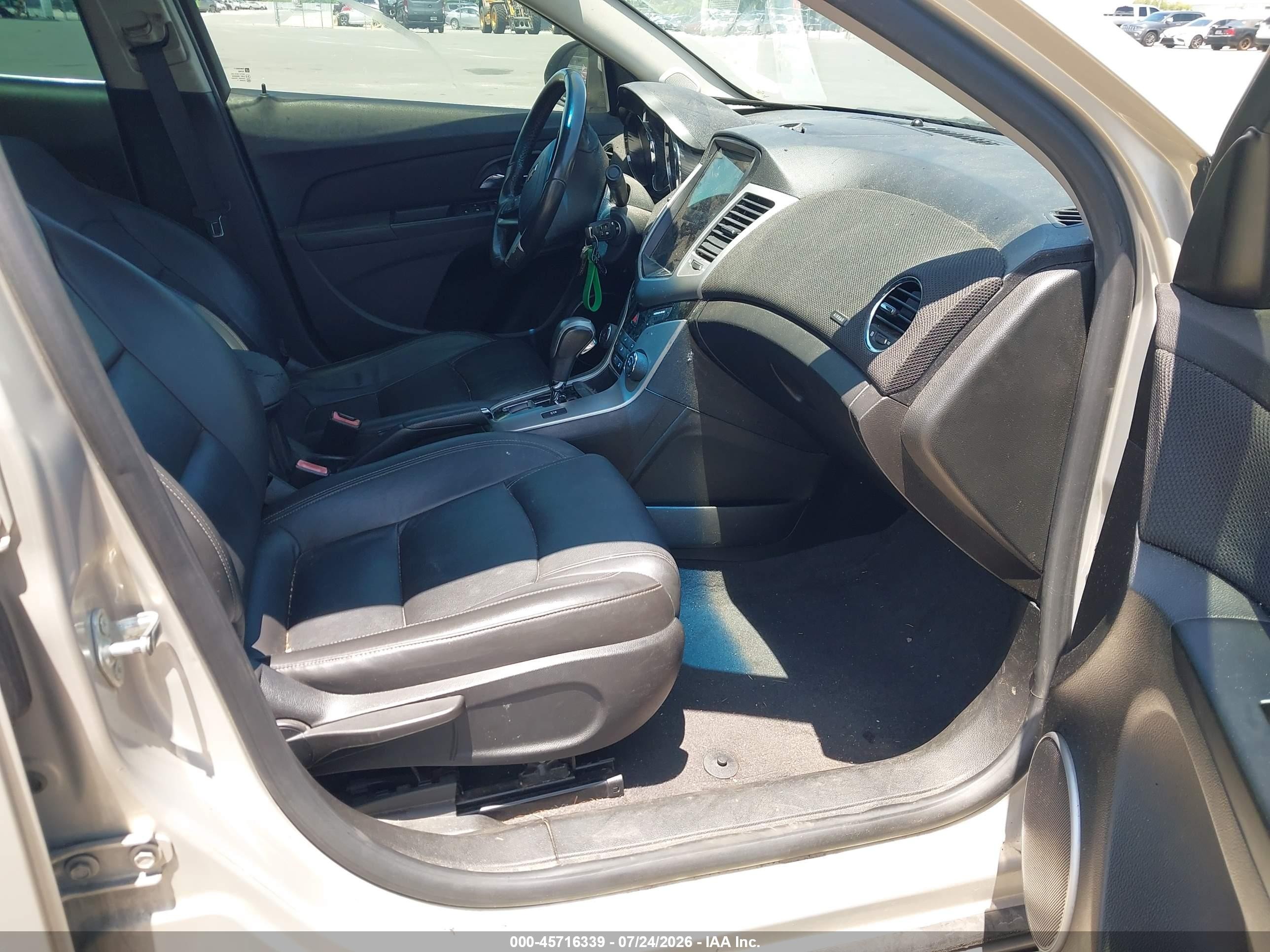 2012 Chevrolet Cruze 2lt Gold vin: 1G1PG5SC7C7162579