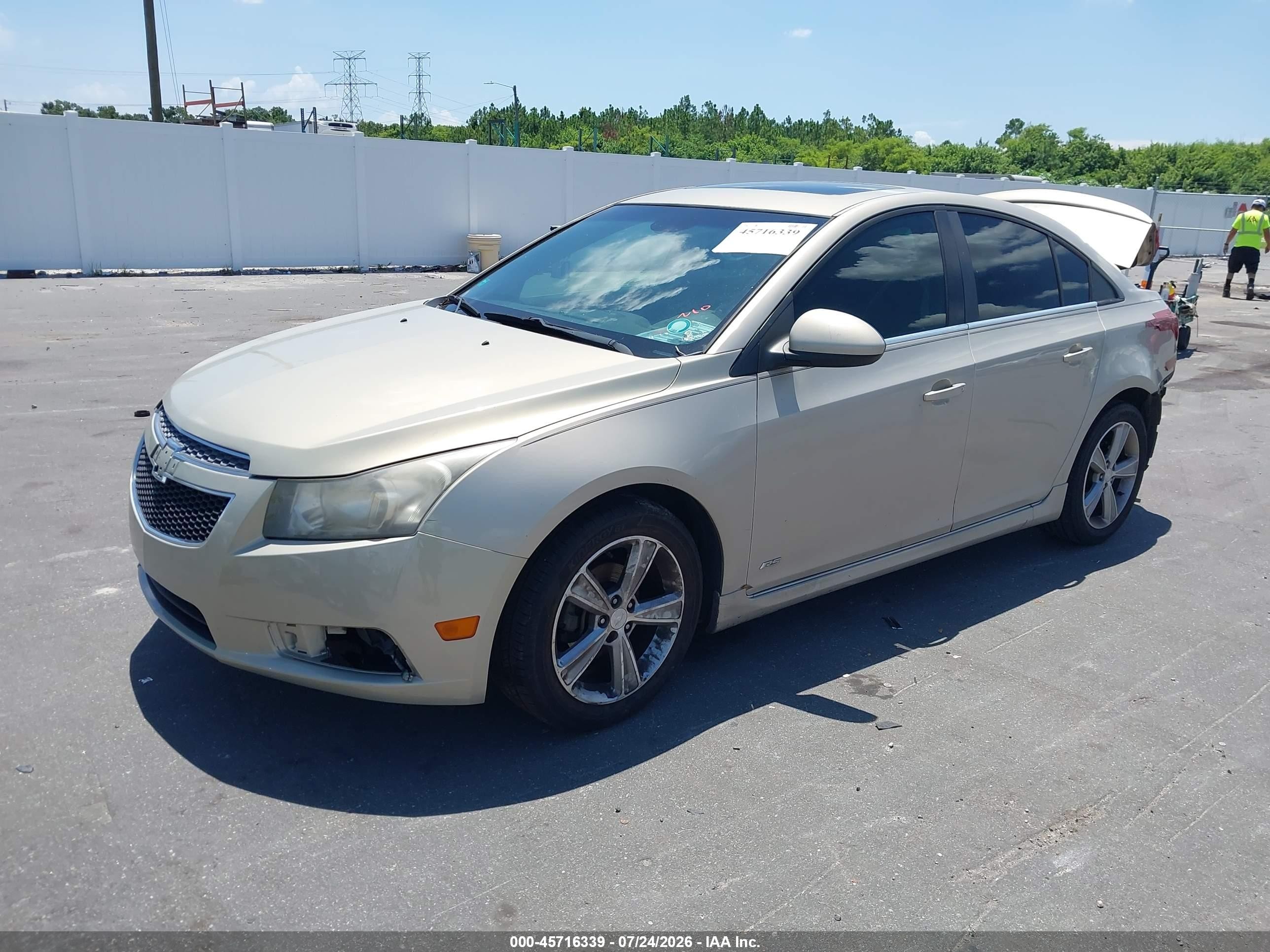 2012 Chevrolet Cruze 2lt Gold vin: 1G1PG5SC7C7162579