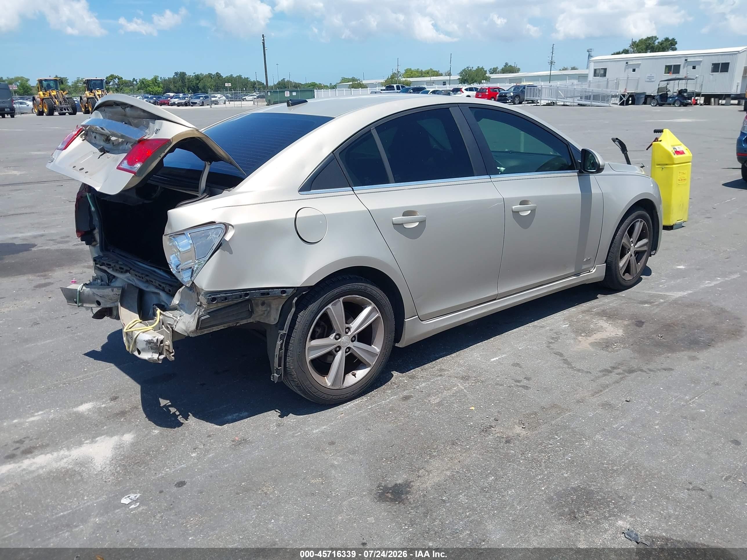 2012 Chevrolet Cruze 2lt Gold vin: 1G1PG5SC7C7162579