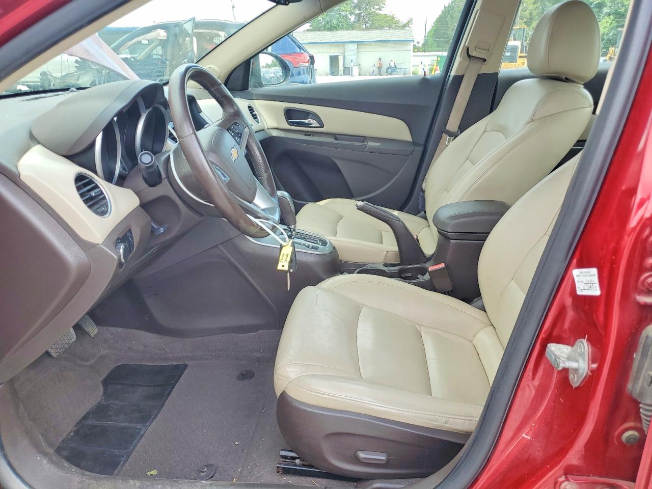 2012 Chevrolet Cruze Lt Red vin: 1G1PG5SC7C7183688