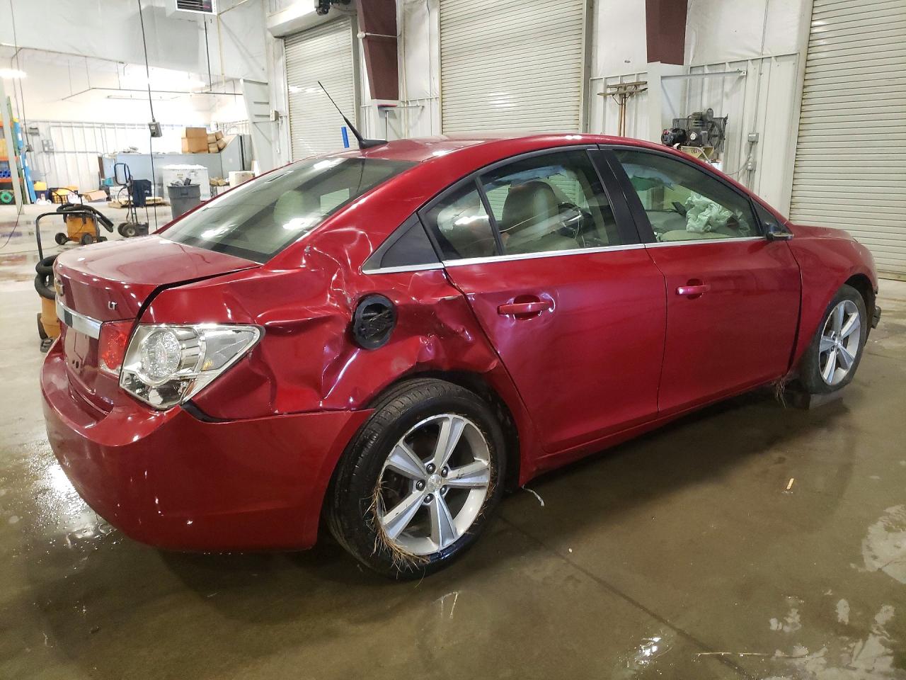 2012 Chevrolet Cruze Lt Maroon vin: 1G1PG5SC7C7335646