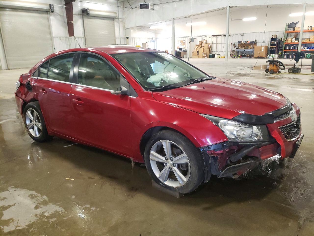 2012 Chevrolet Cruze Lt Maroon vin: 1G1PG5SC7C7335646