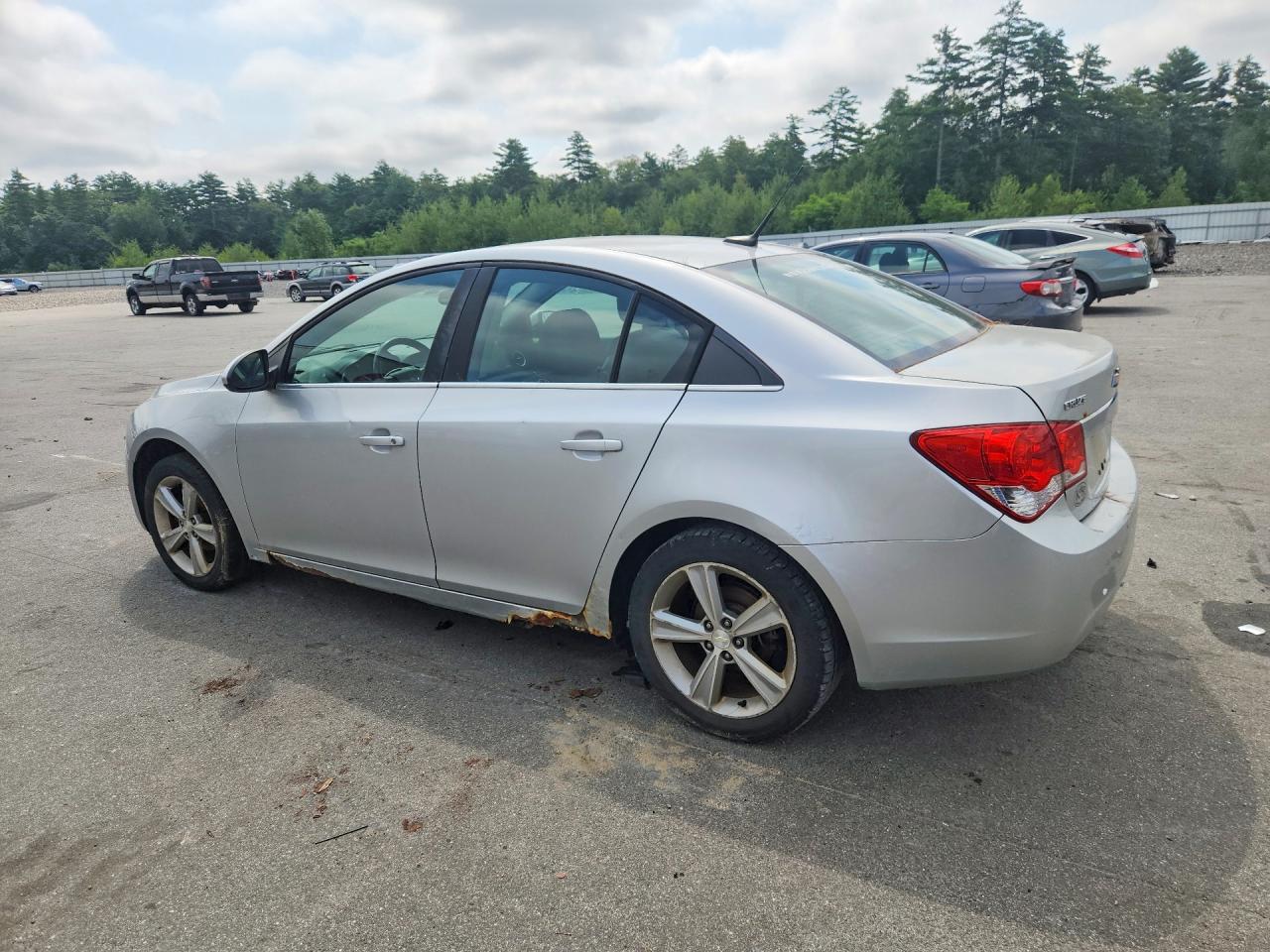 2012 Chevrolet Cruze Lt Silver vin: 1G1PG5SC7C7357310