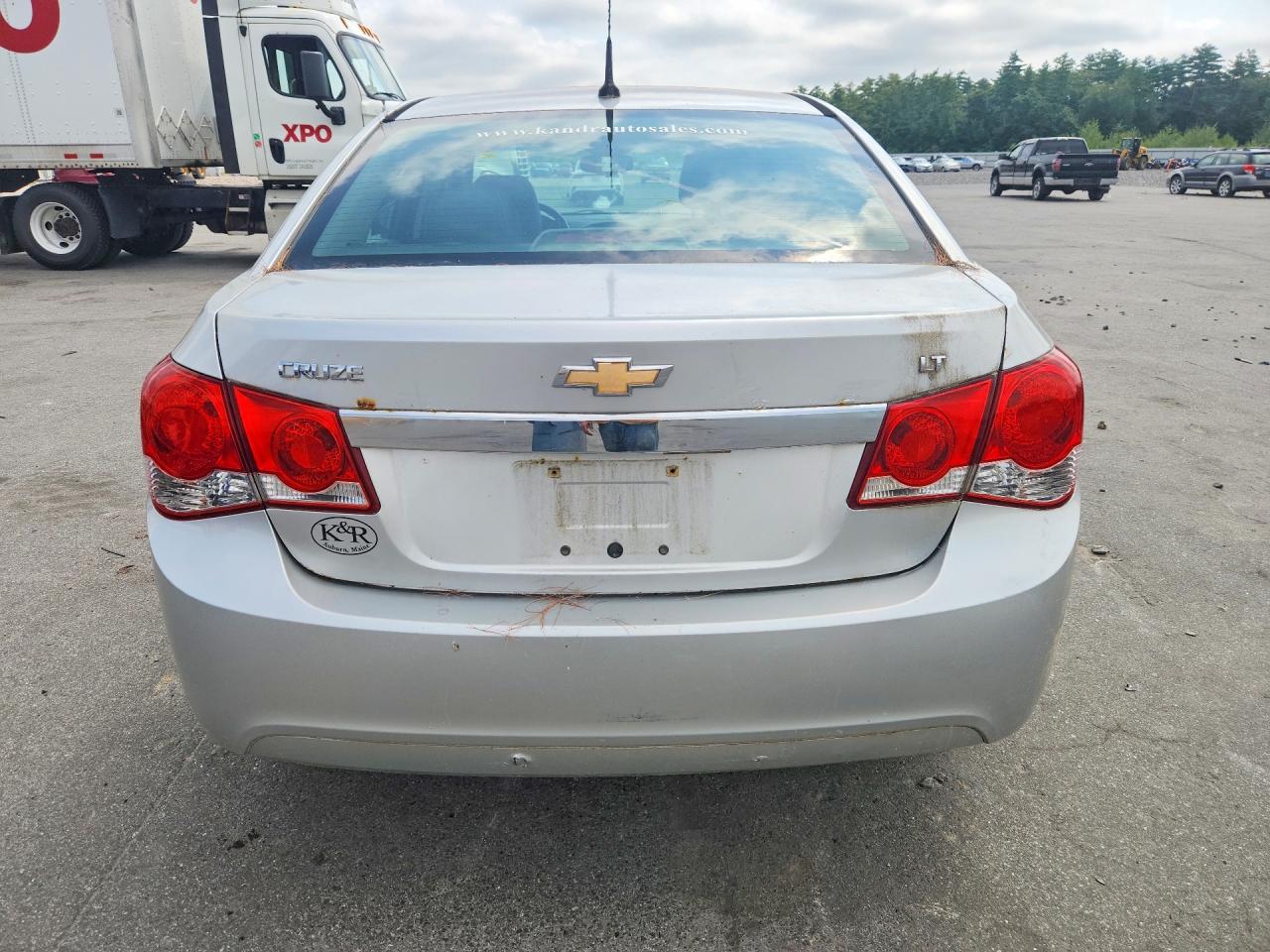 2012 Chevrolet Cruze Lt Silver vin: 1G1PG5SC7C7357310