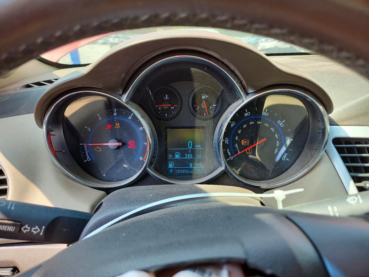 2012 Chevrolet Cruze Lt Red vin: 1G1PG5SC8C7160663