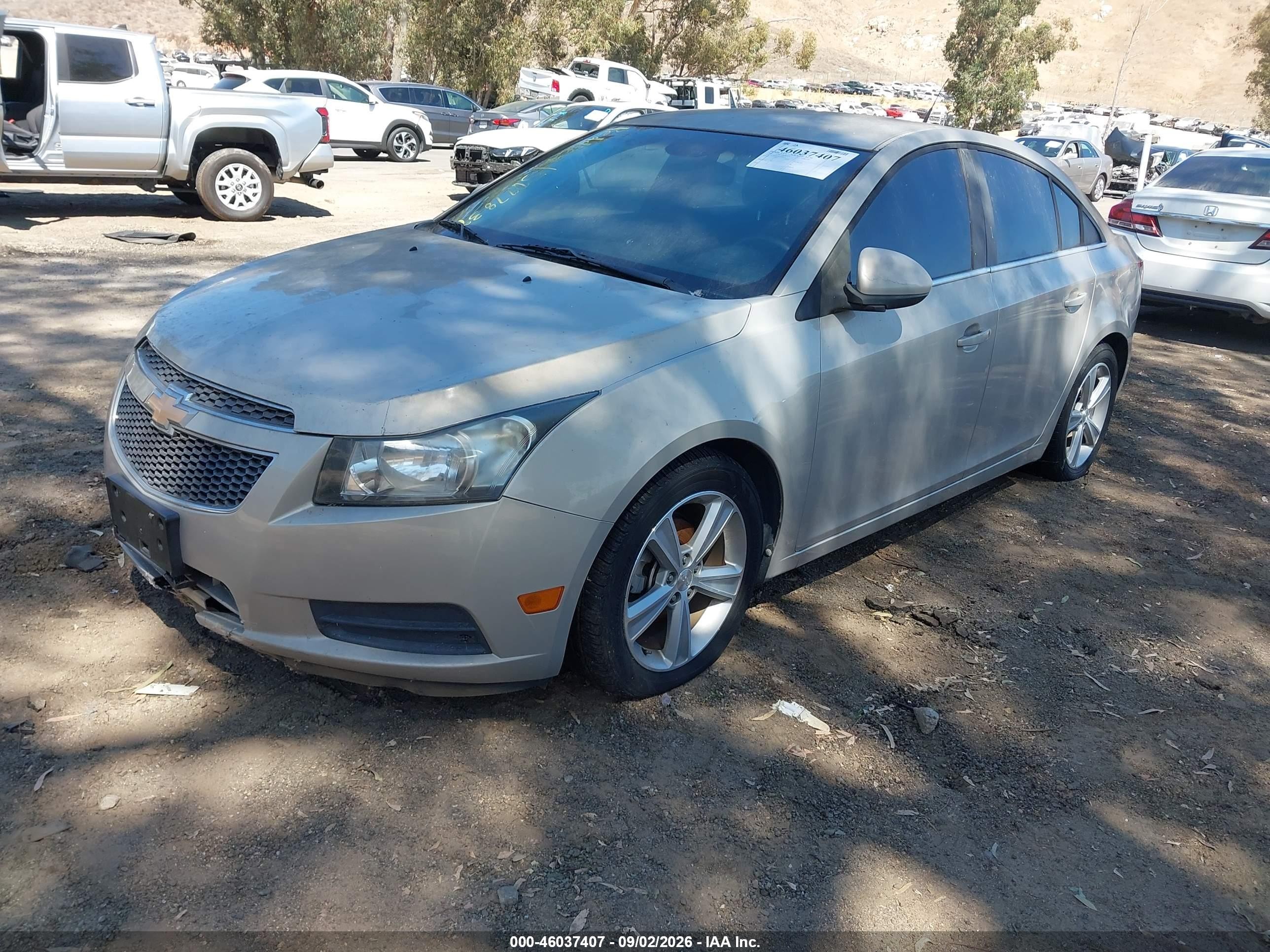 2012 Chevrolet Cruze 2lt Champagne vin: 1G1PG5SC8C7265073