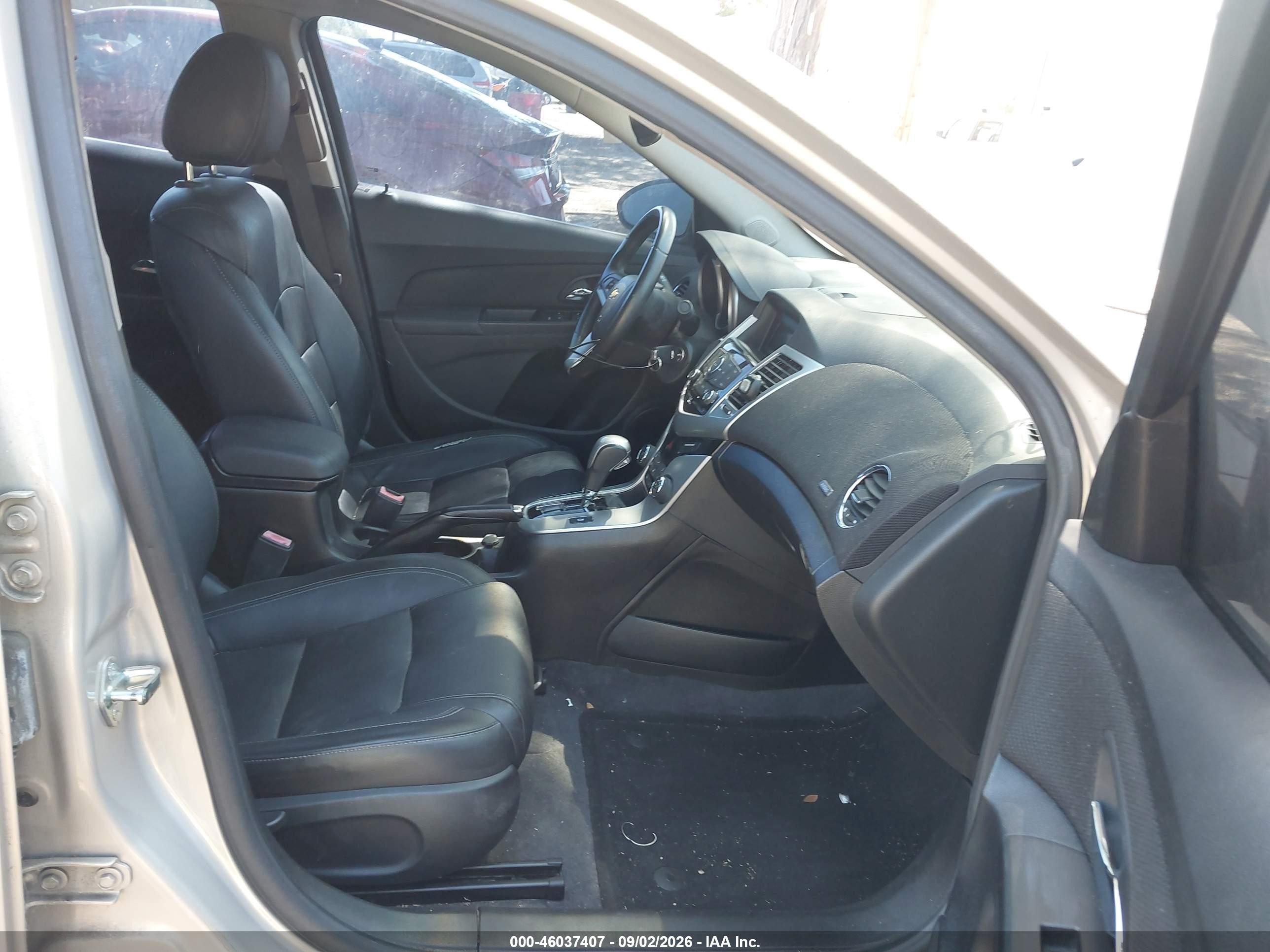 2012 Chevrolet Cruze 2lt Champagne vin: 1G1PG5SC8C7265073