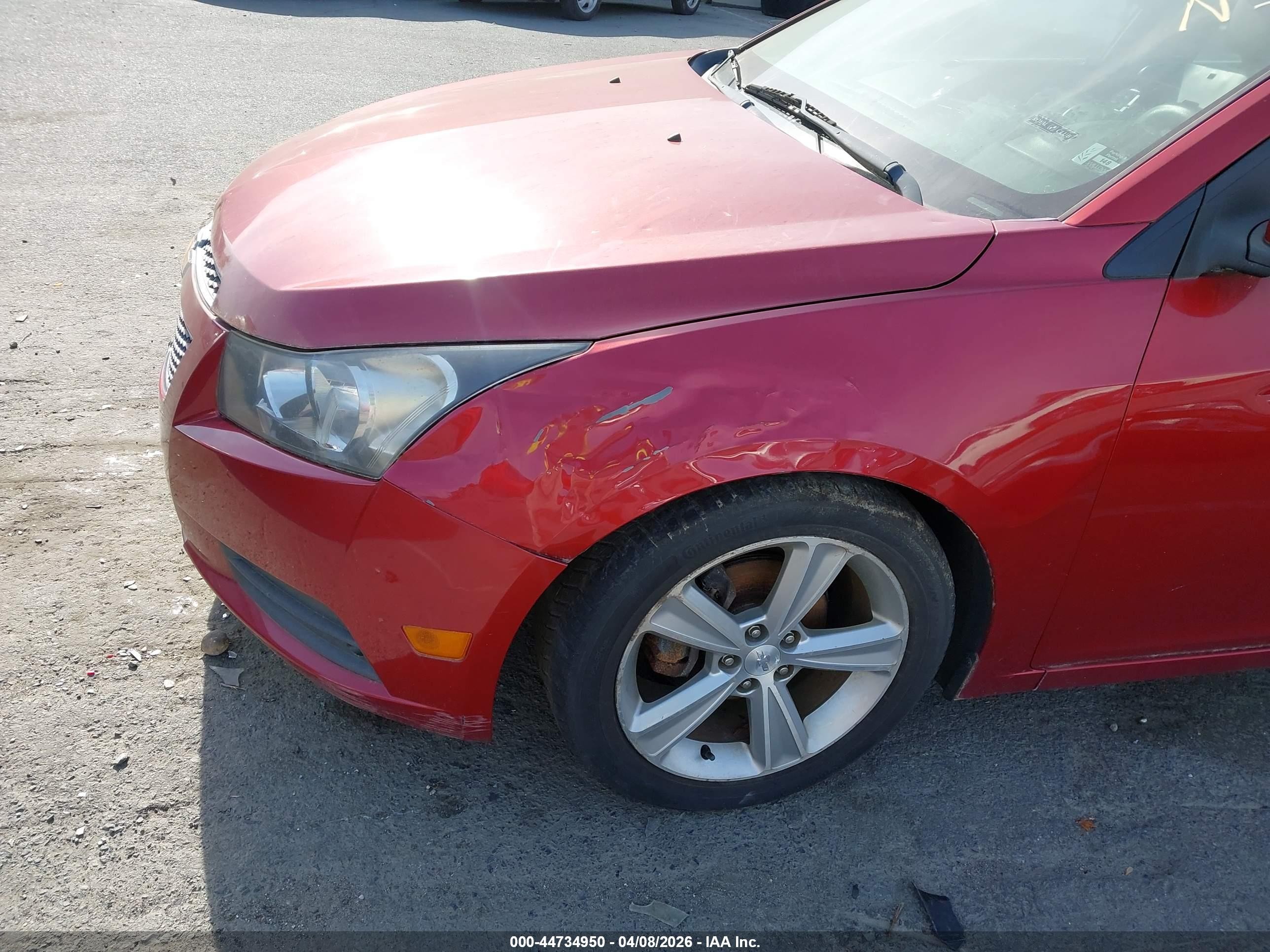 2012 Chevrolet Cruze 2lt Красный vin: 1G1PG5SC8C7349314