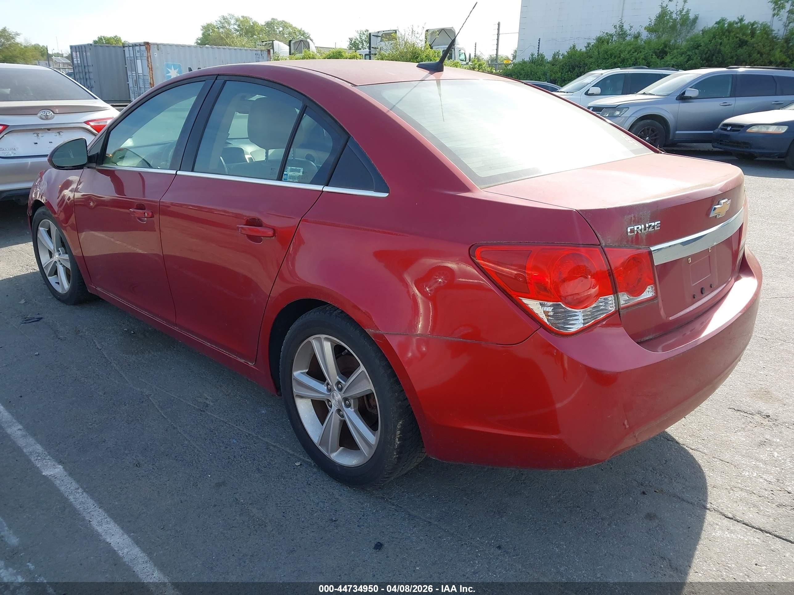 2012 Chevrolet Cruze 2lt Красный vin: 1G1PG5SC8C7349314